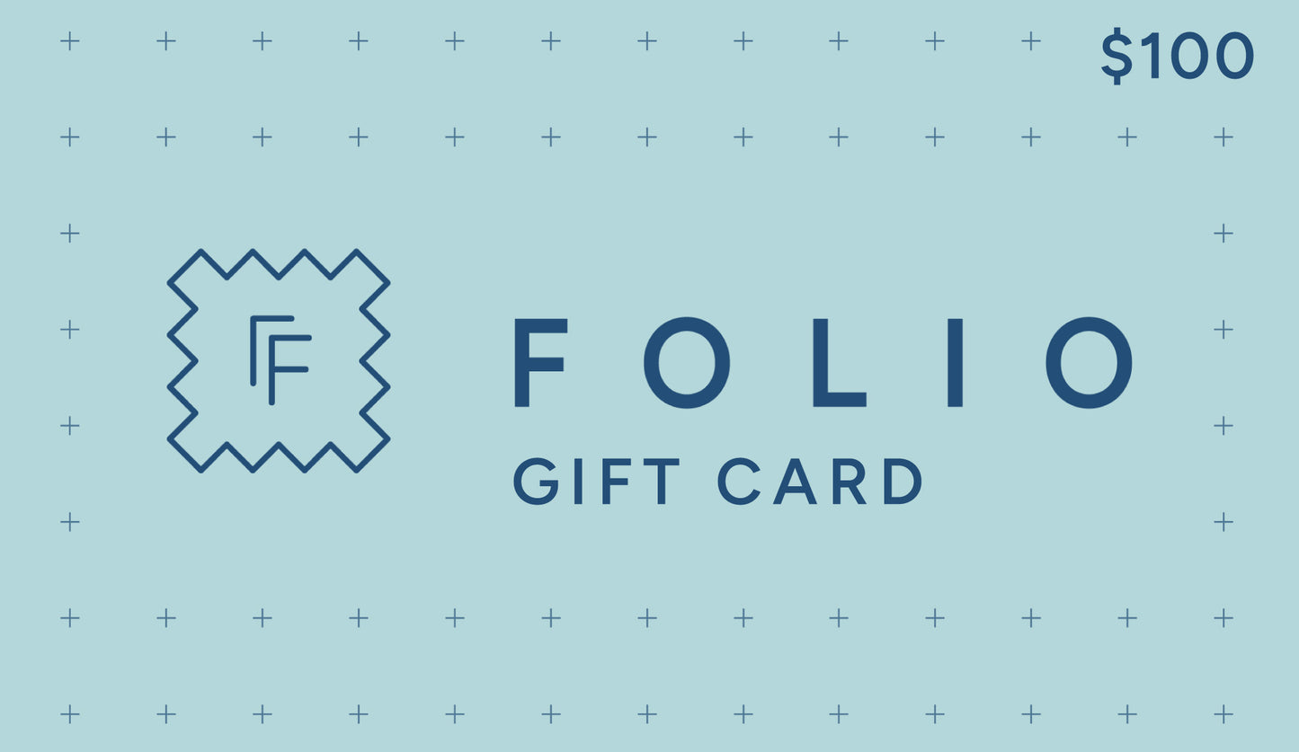 Folio Fabrics Gift Card