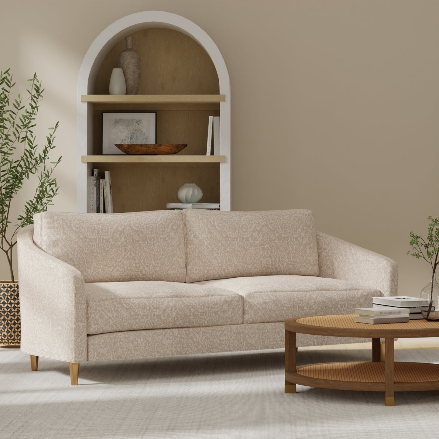 Edmond Latte - Folio Fabrics