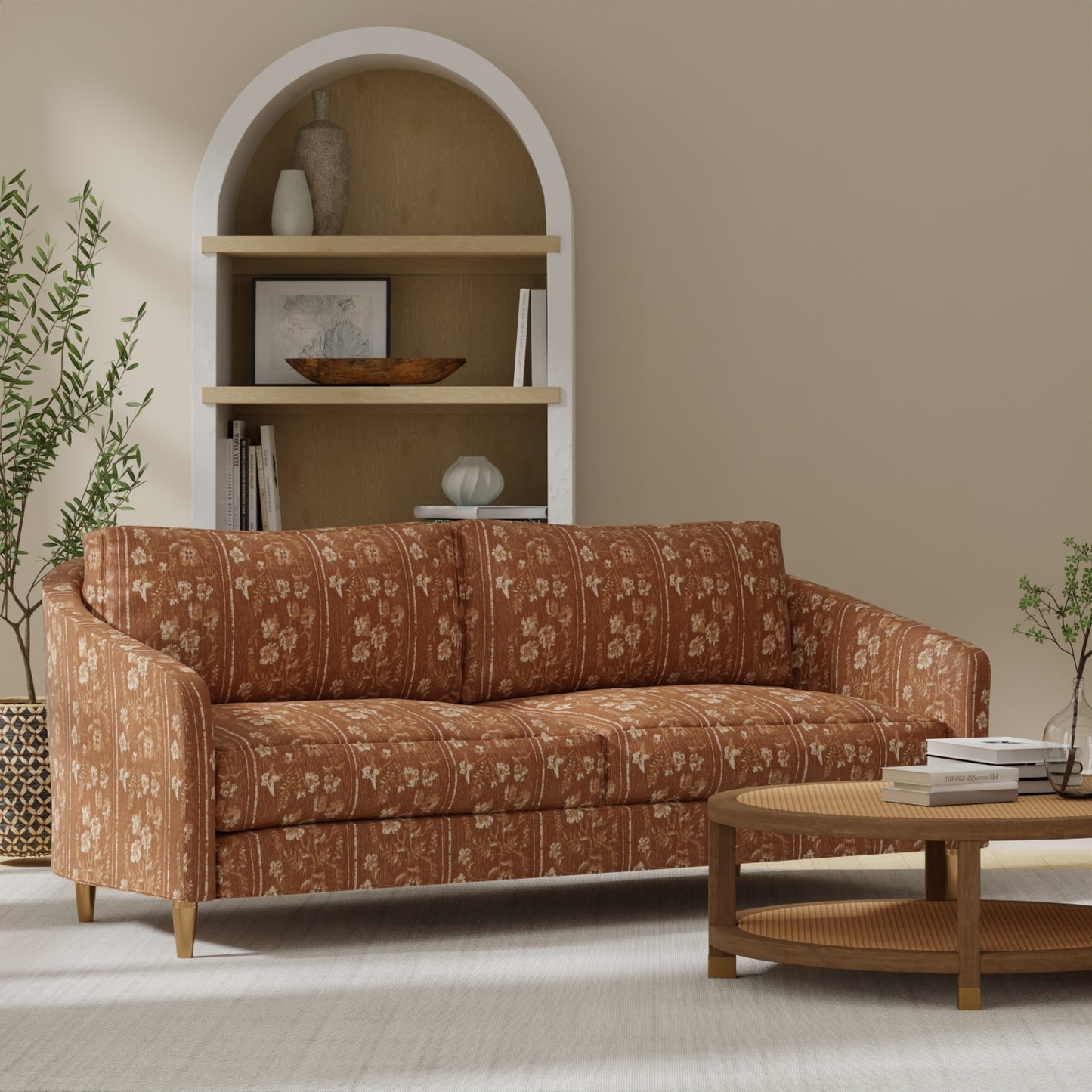 Augustine Chestnut - Folio Fabrics