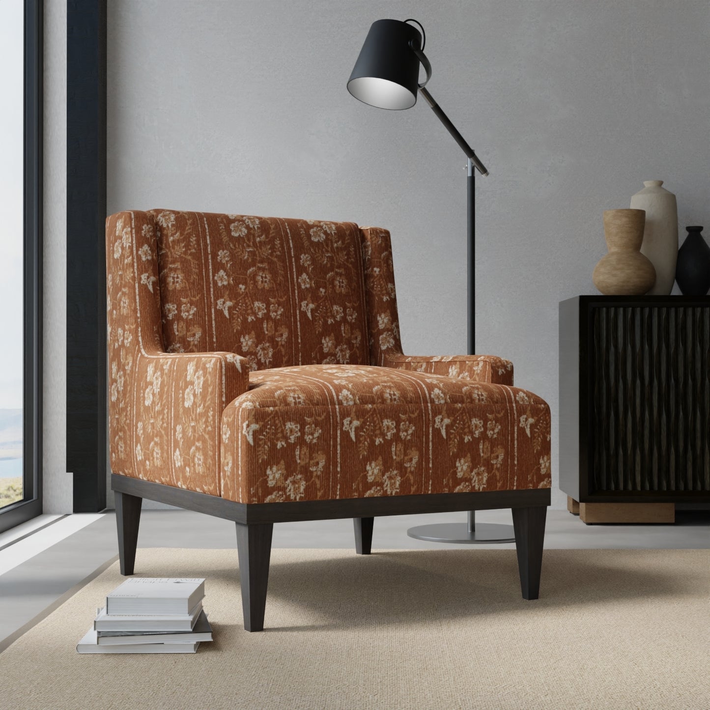 Augustine Chestnut - Folio Fabrics