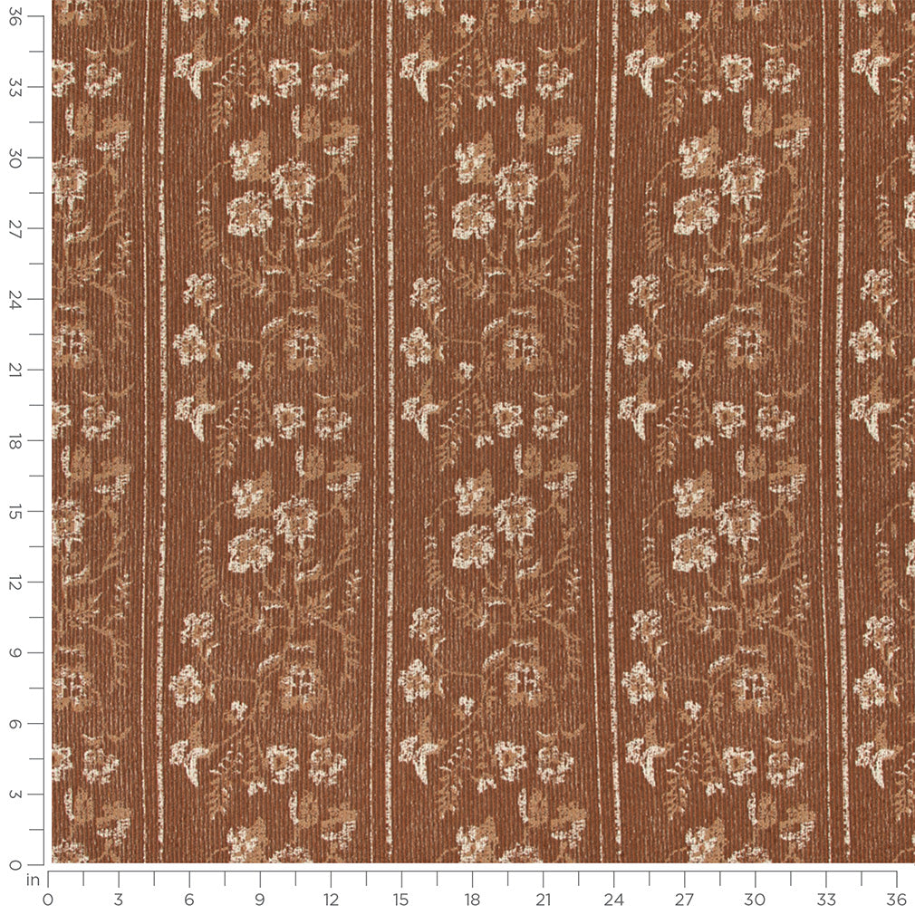 Augustine Chestnut - Folio Fabrics