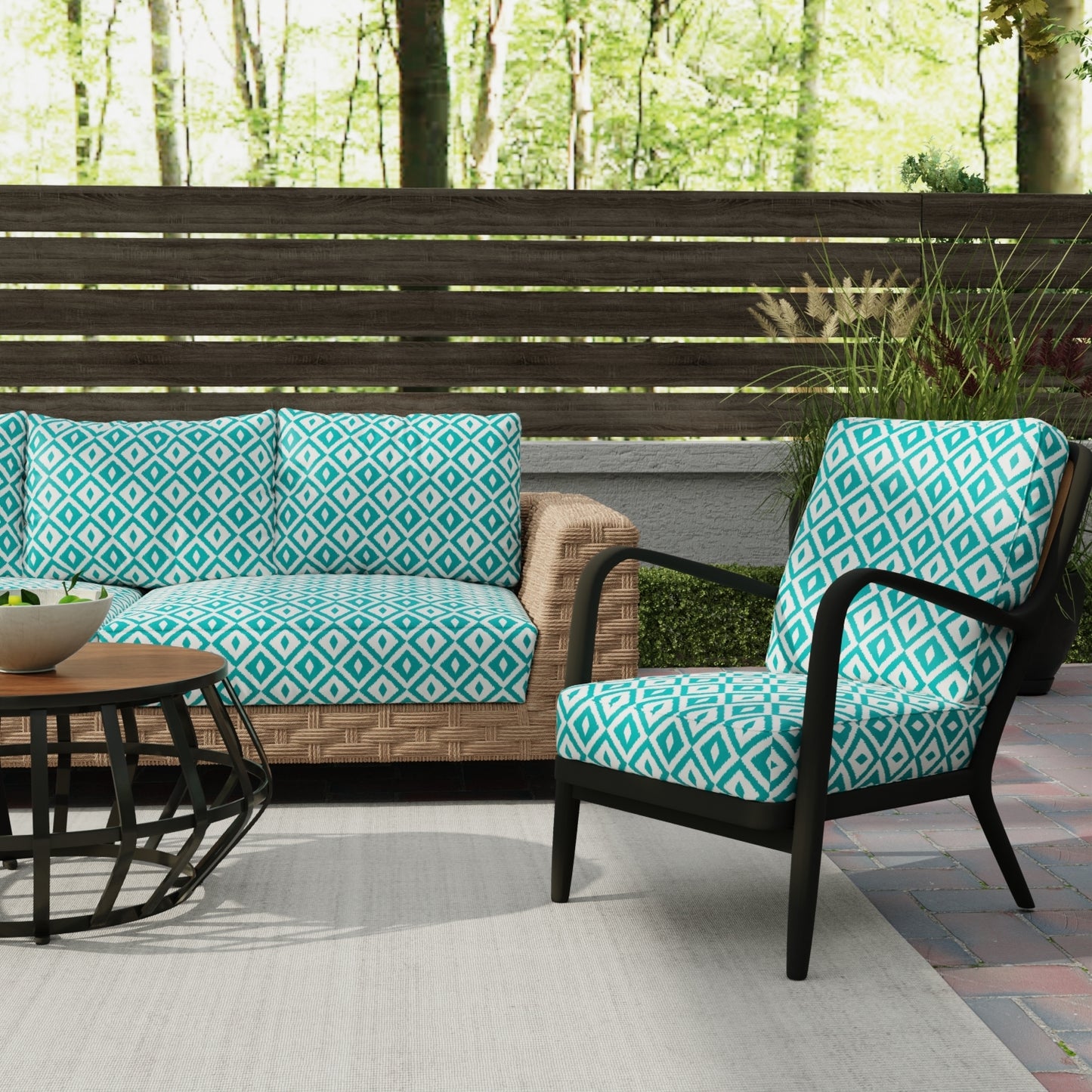 Belize Teal - Folio Fabrics