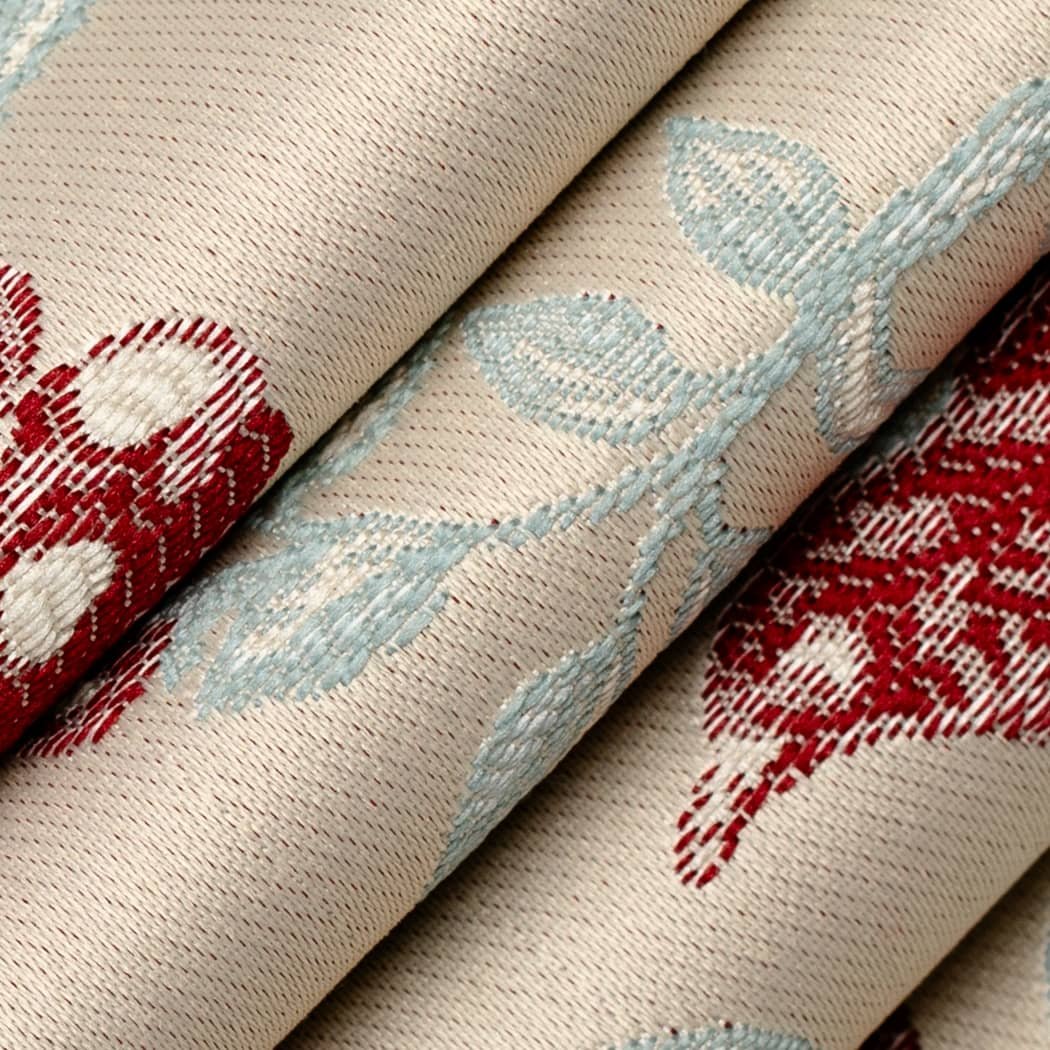 Boaz Scarlet - Folio Fabrics