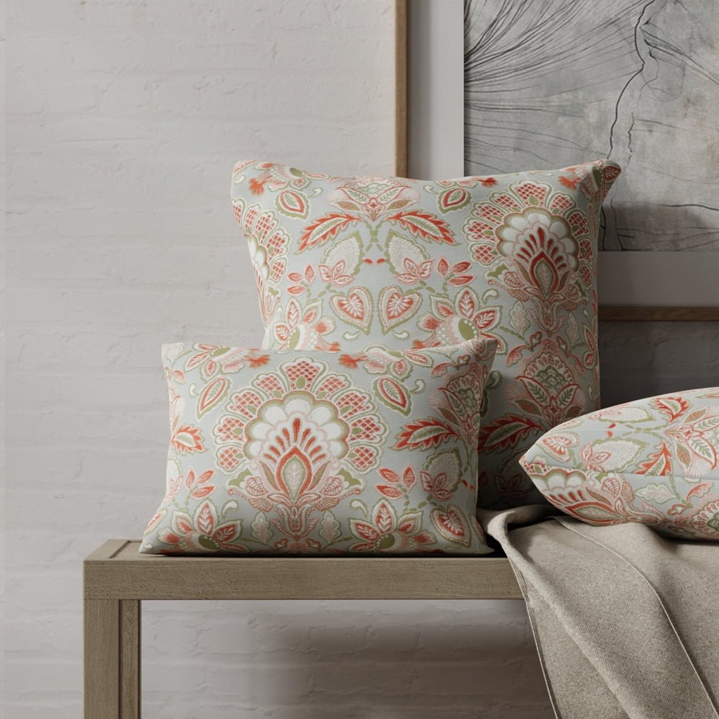 Cathleen Aqua - Folio Fabrics