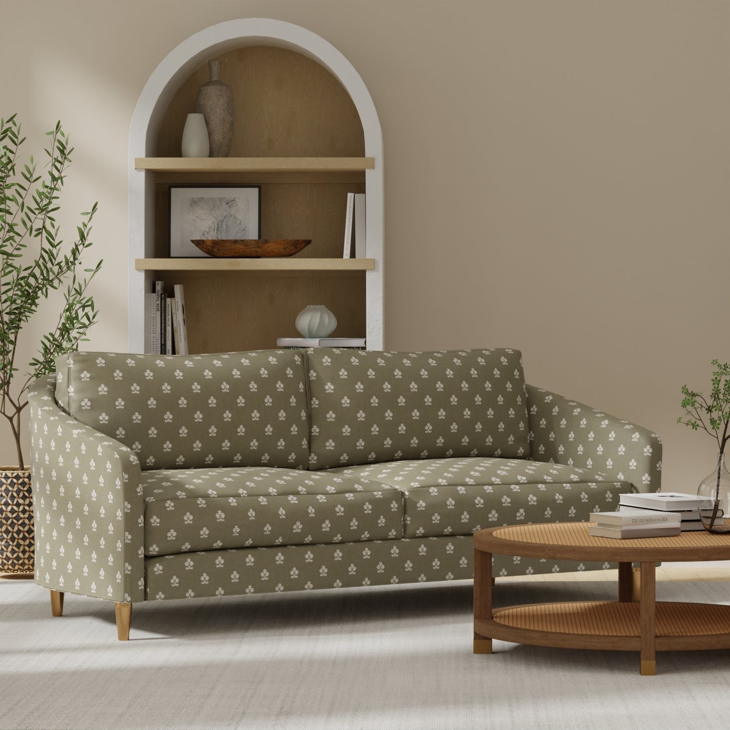Darlington Basil - Folio Fabrics