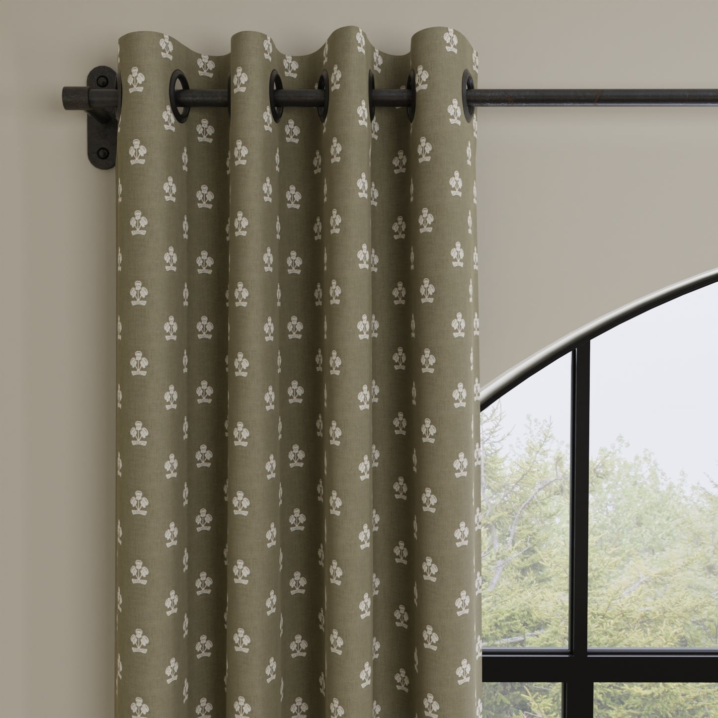 Darlington Basil - Folio Fabrics