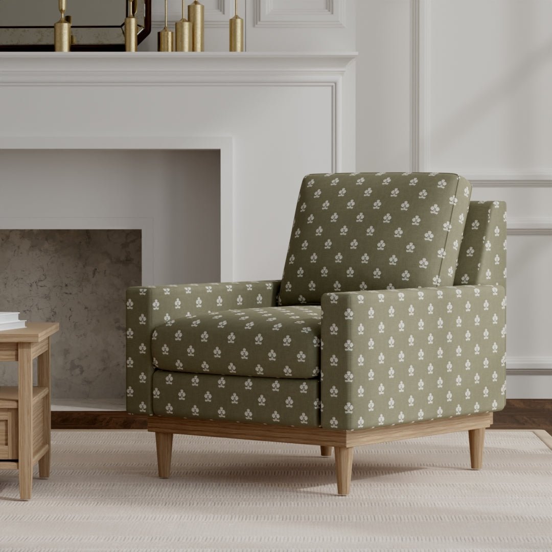 Darlington Basil - Folio Fabrics