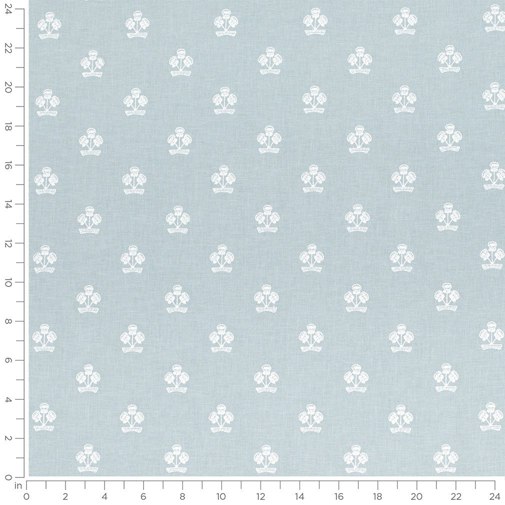 Darlington Powder blue - Folio Fabrics