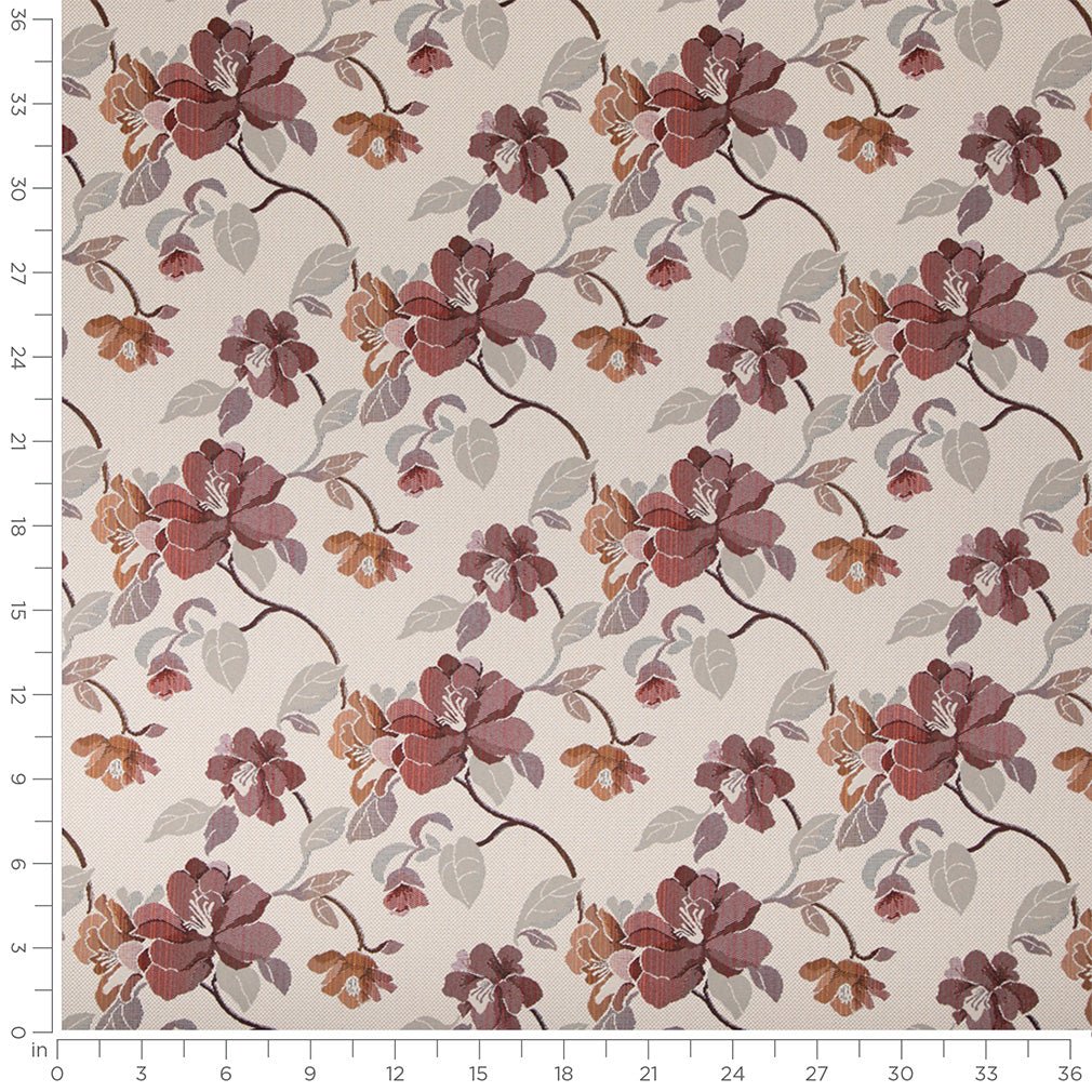 Desha Crimson - Folio Fabrics