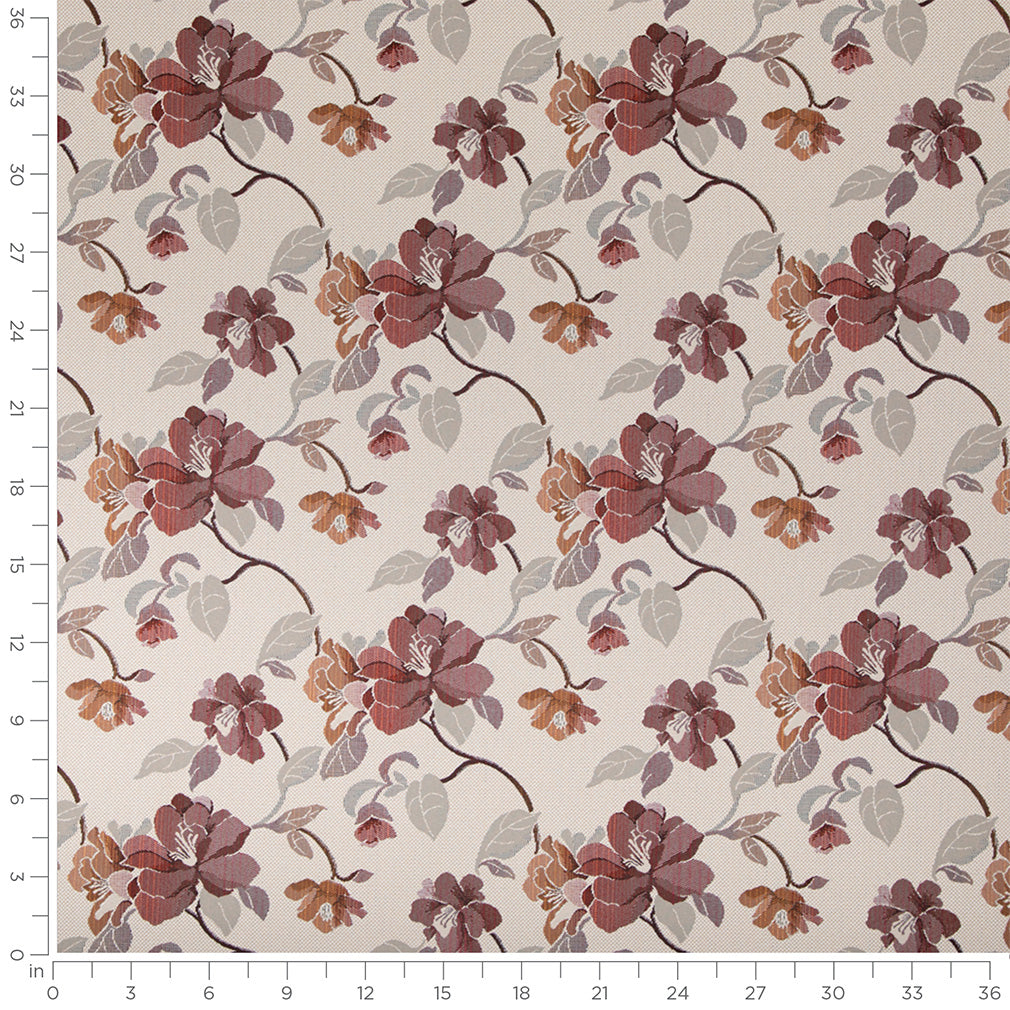 Desha Crimson - Folio Fabrics