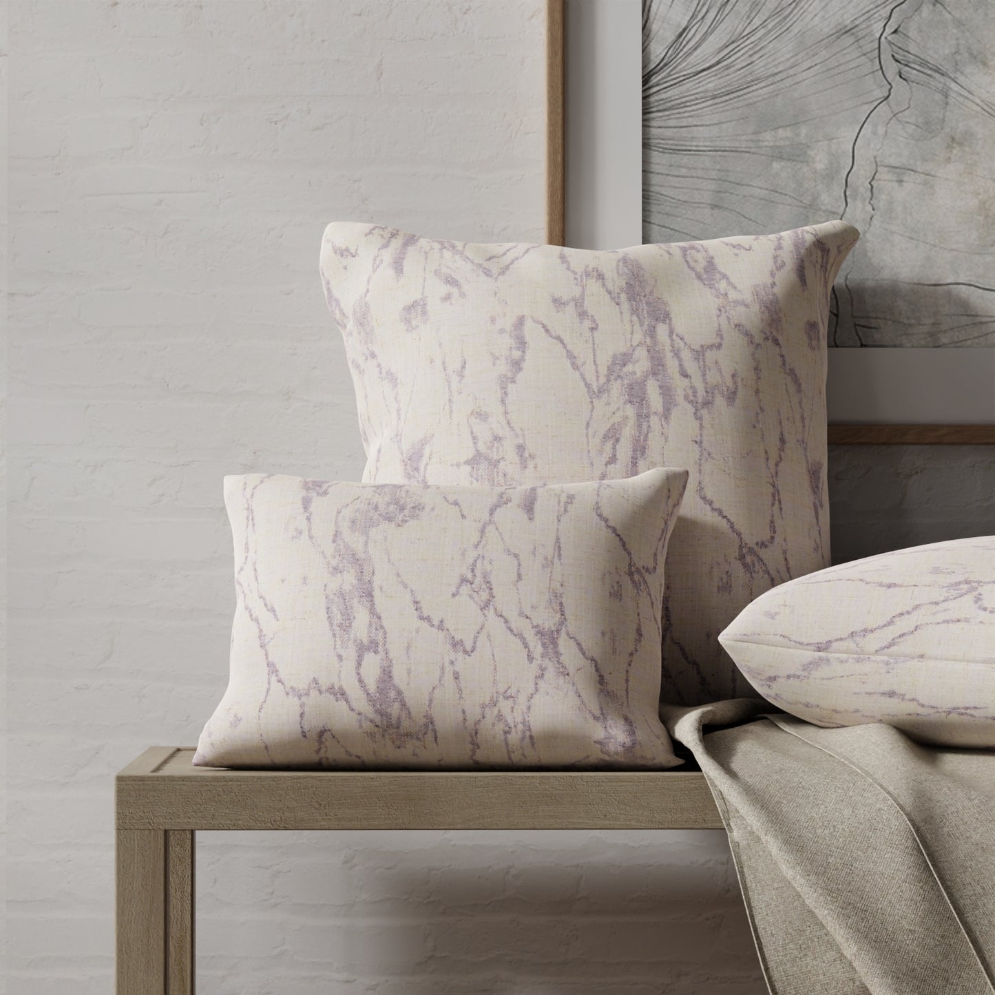 Eliza Lavender - Folio Fabrics