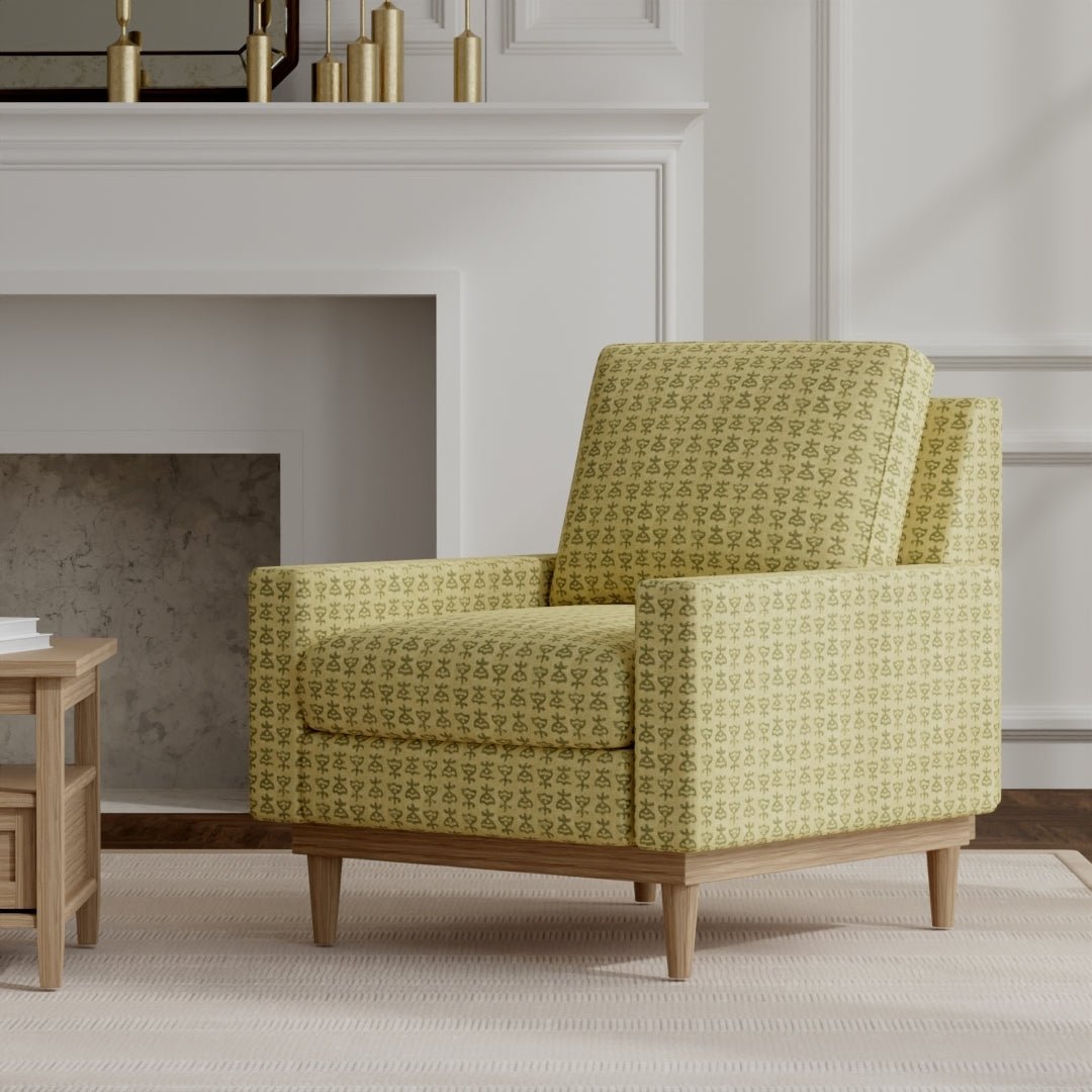 Ferry Pesto - Folio Fabrics
