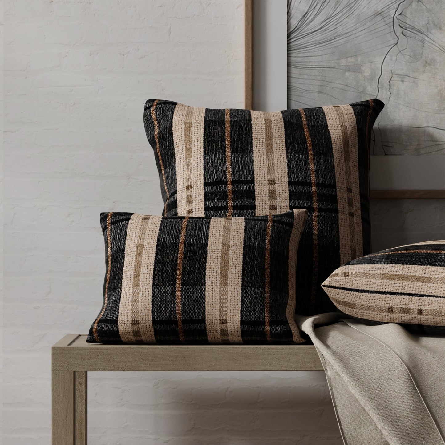 Finbar Tuxedo - Folio Fabrics