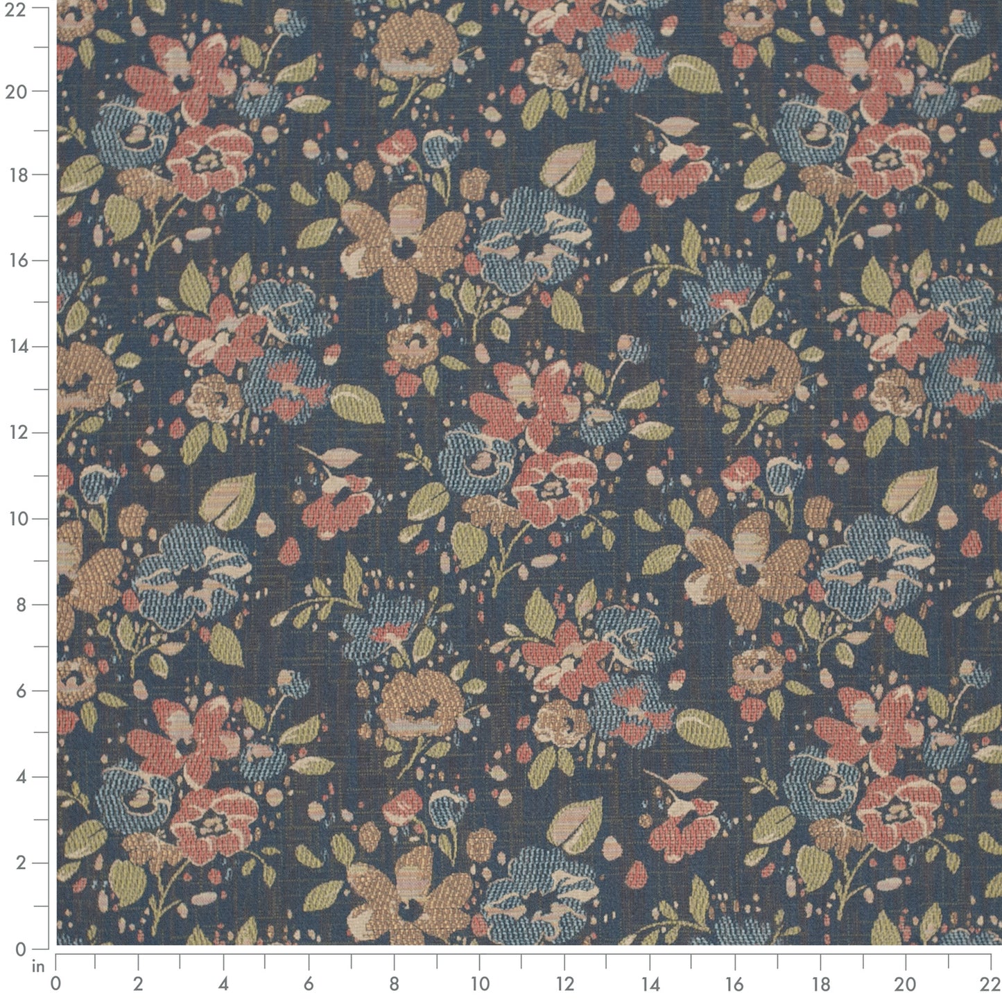 Granby Azure - Folio Fabrics