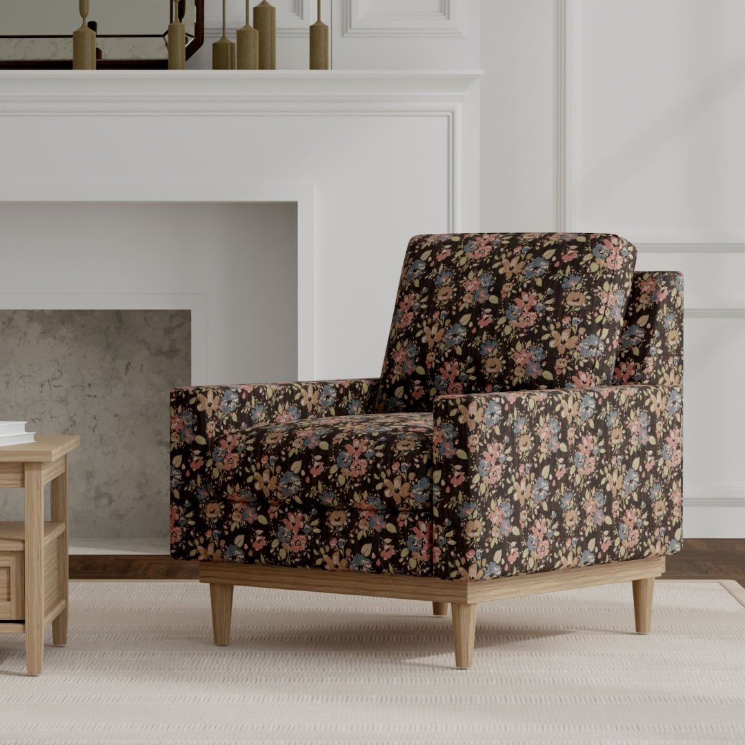 Granby Black - Folio Fabrics
