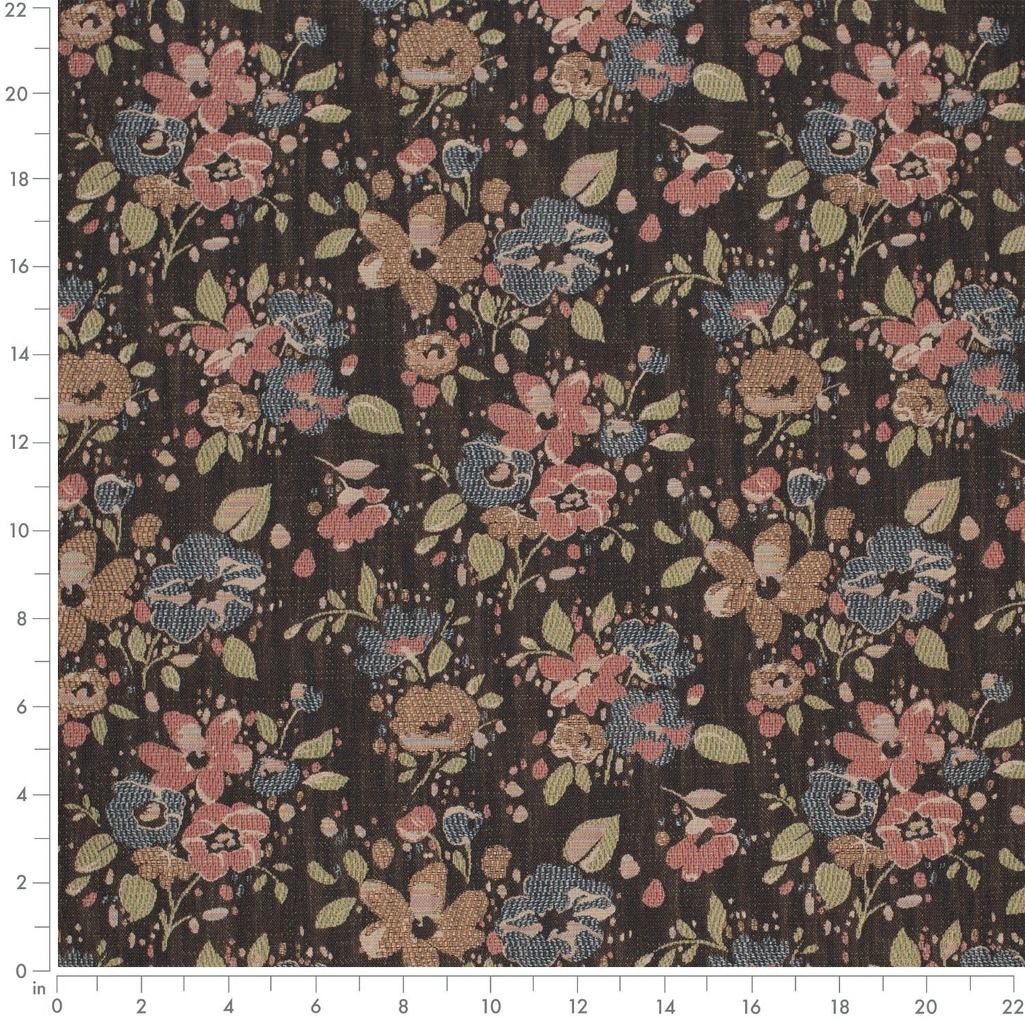 Granby Black - Folio Fabrics