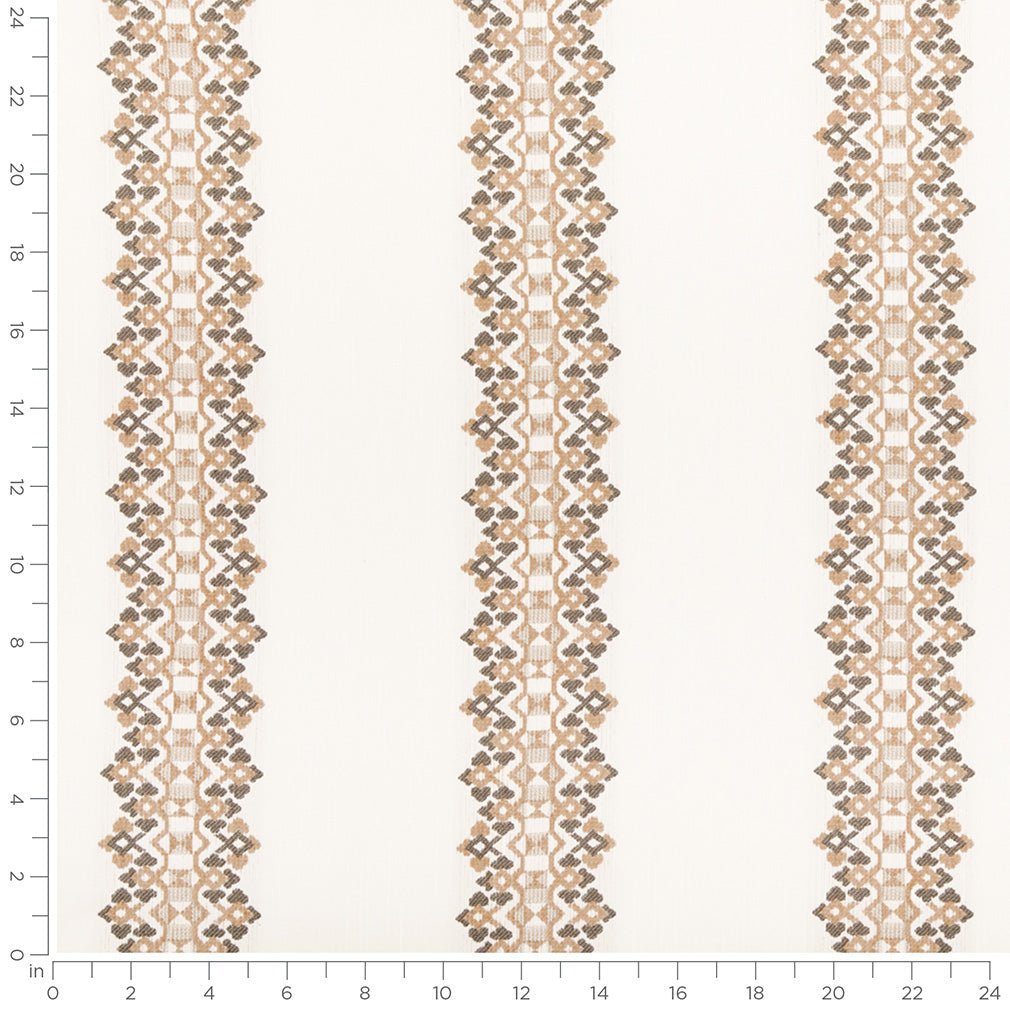 Hector Hickory - Folio Fabrics