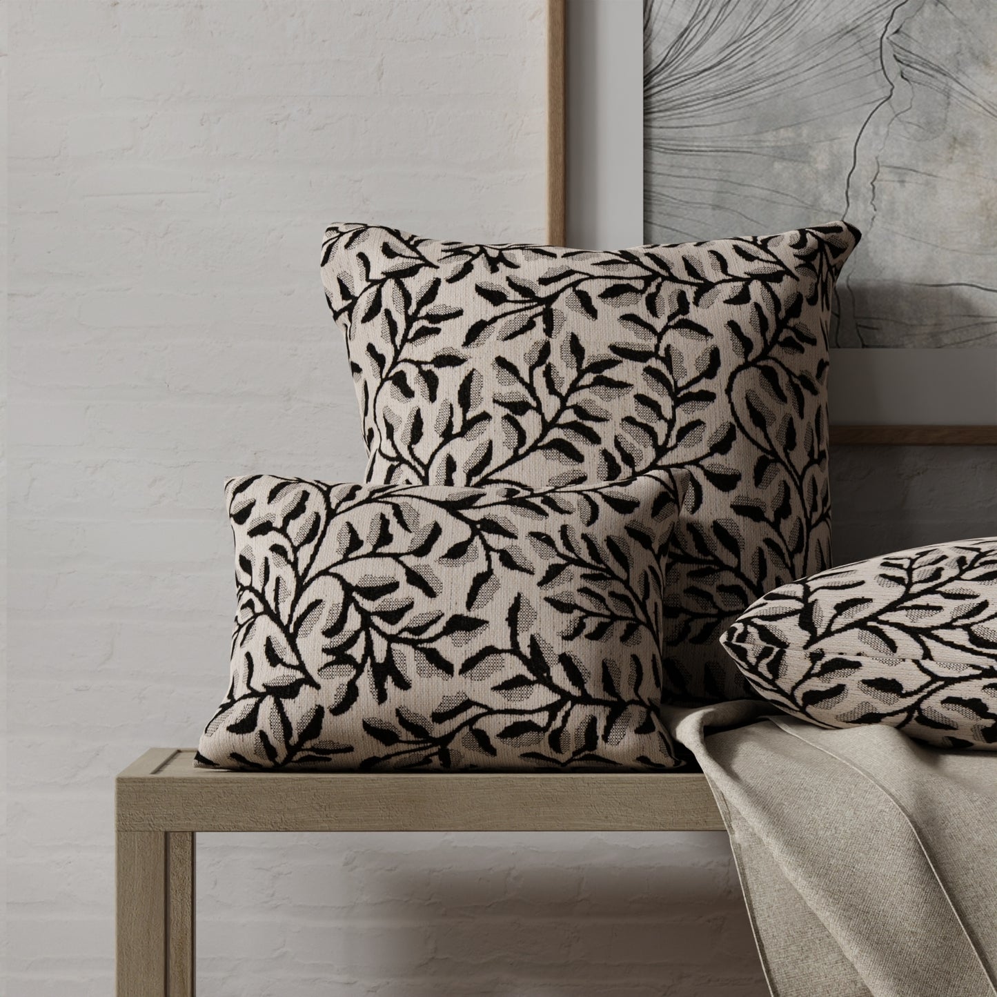 Hedwig Carbon - Folio Fabrics