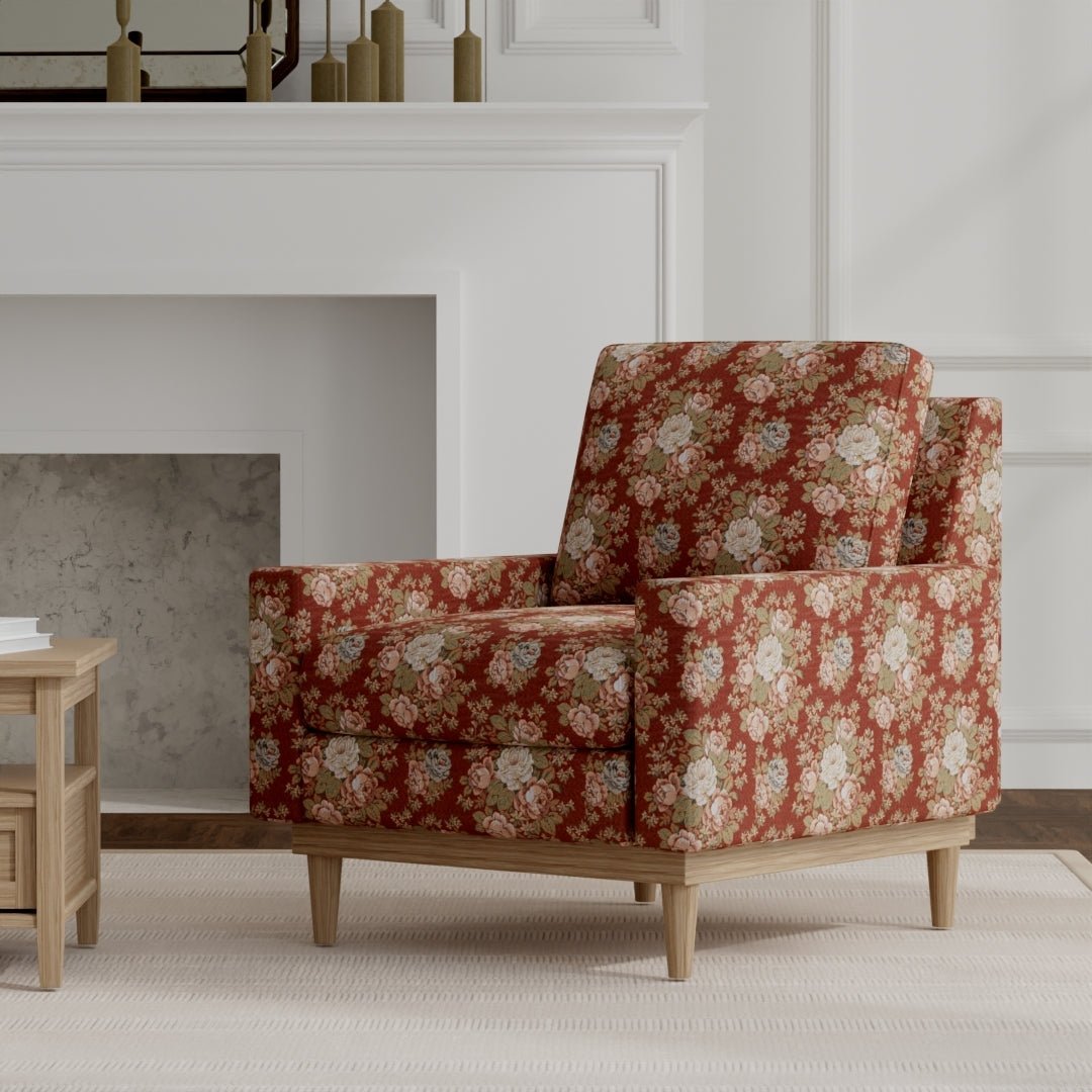 Hemmingway Paprika - Folio Fabrics