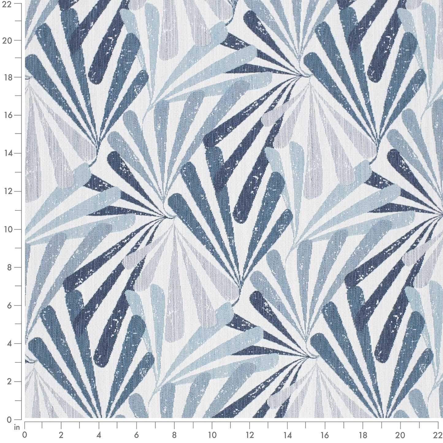 Charmoth Aqua - Folio Fabrics