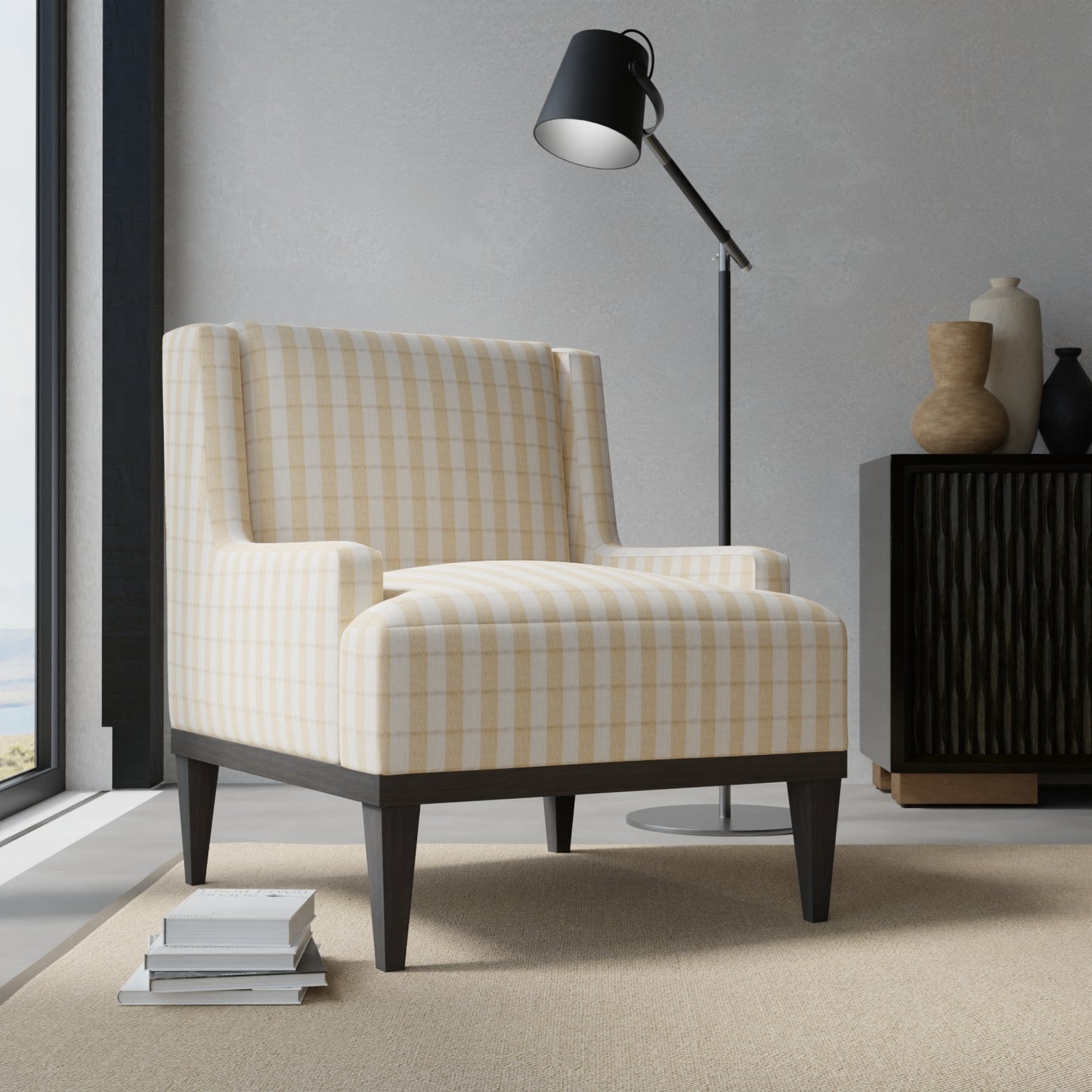 Hopewell Cornsilk - Folio Fabrics