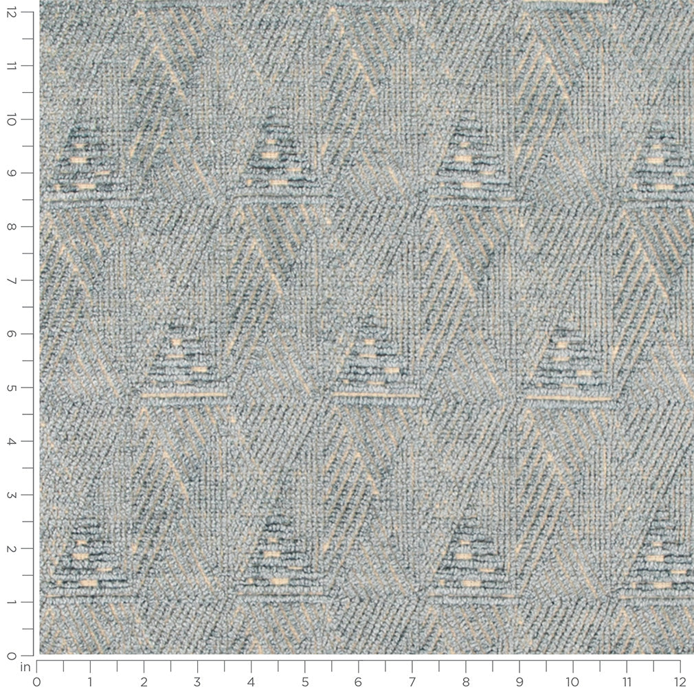 Lamar Steel Blue - Folio Fabrics