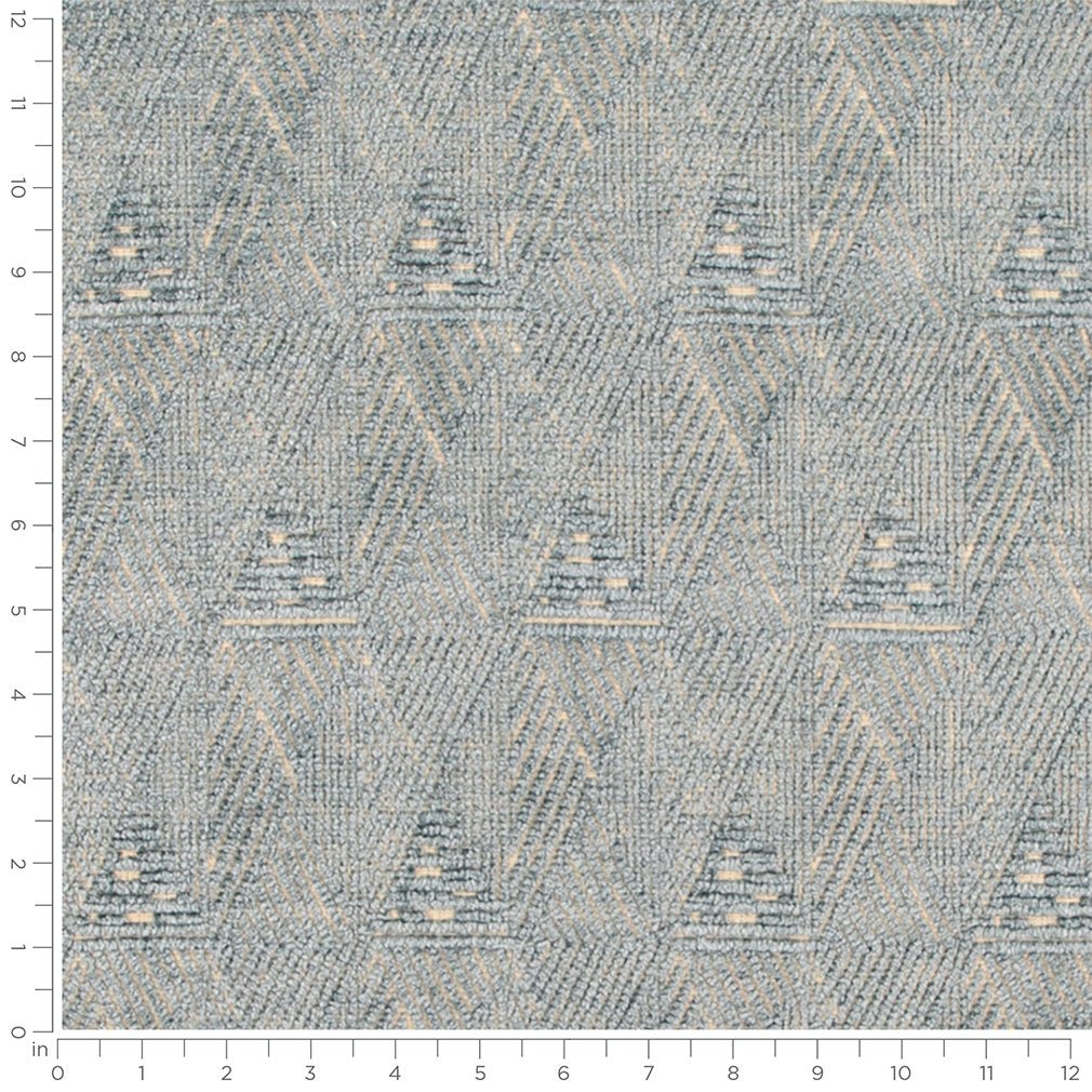 Lamar Steel Blue - Folio Fabrics