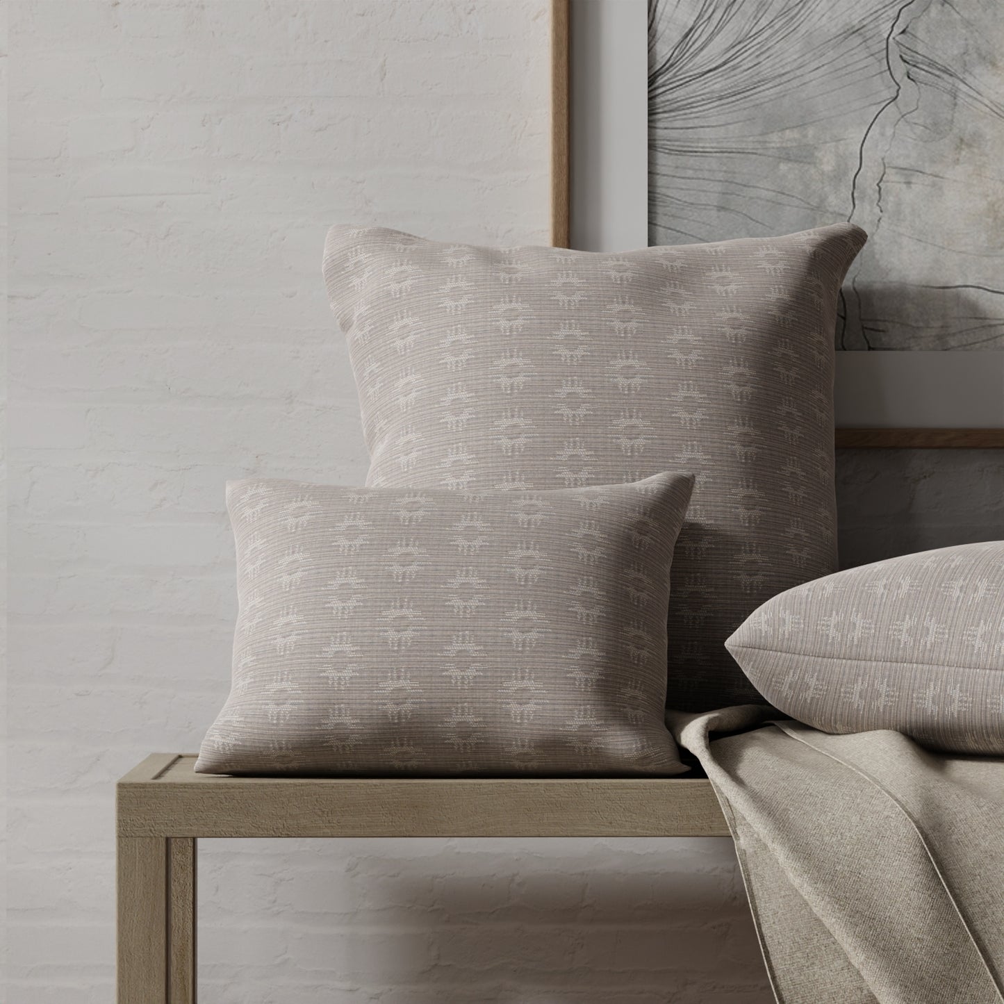 Lulu Zinc - Folio Fabrics