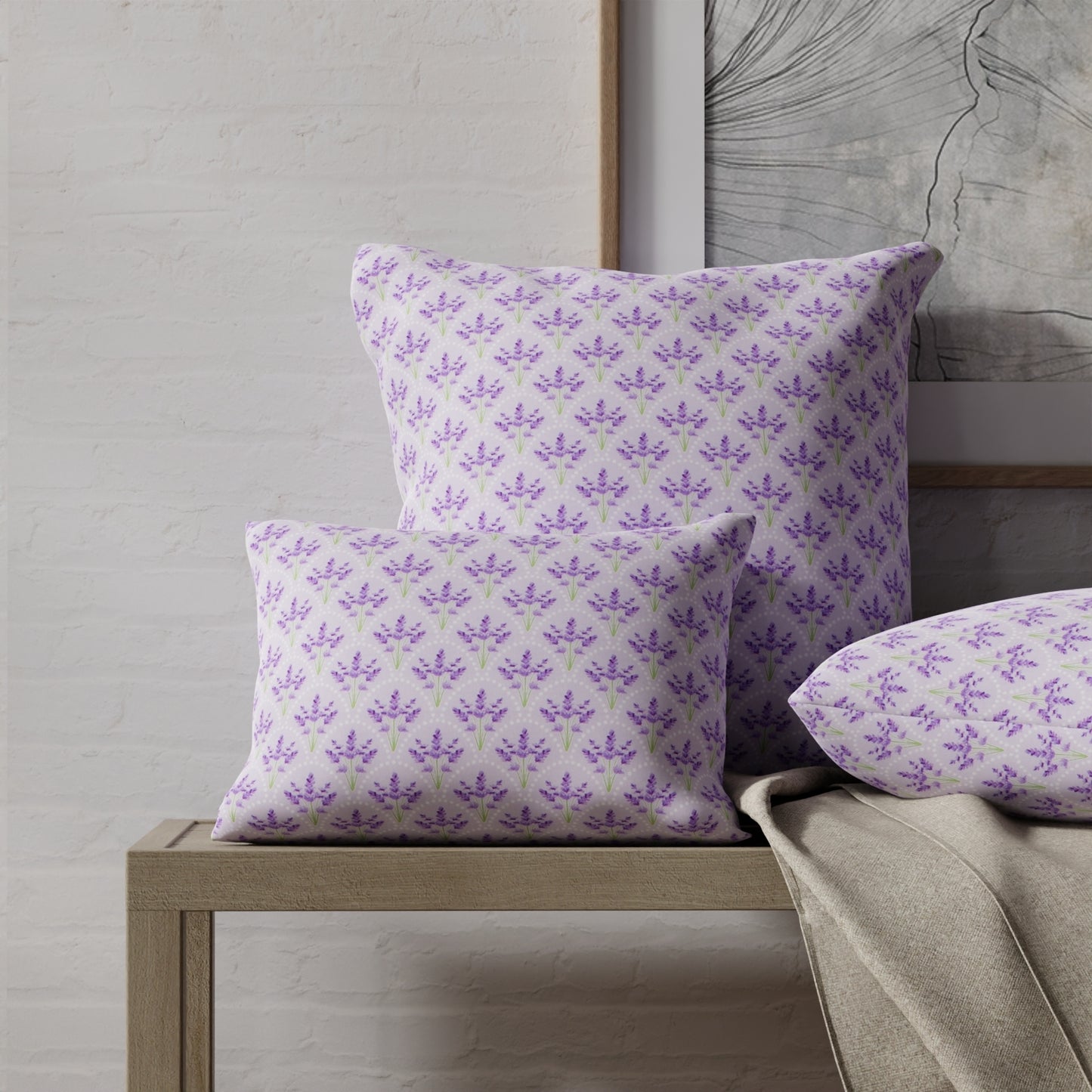 Lumley Lavender - Folio Fabrics