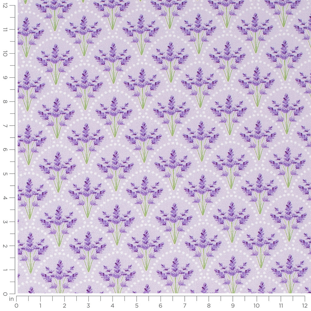 Lumley Lavender - Folio Fabrics