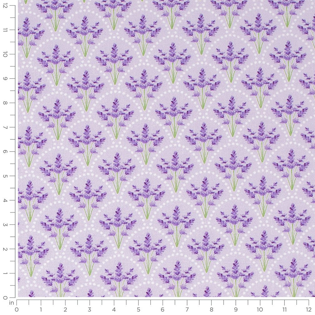 Lumley Lavender - Folio Fabrics
