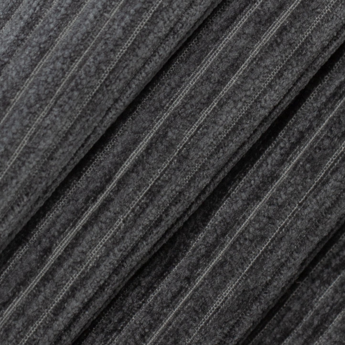 Marcus Charcoal - Folio Fabrics
