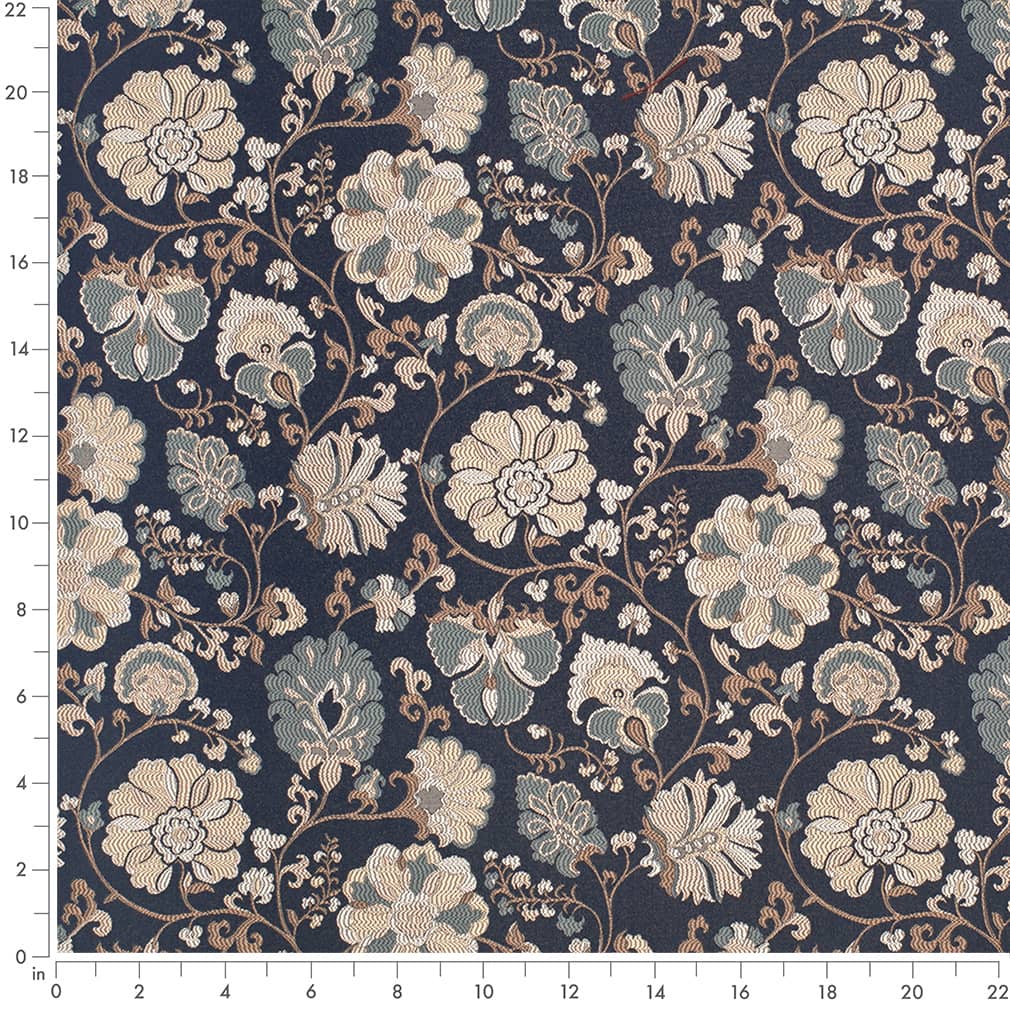 Marcy Blue - Folio Fabrics