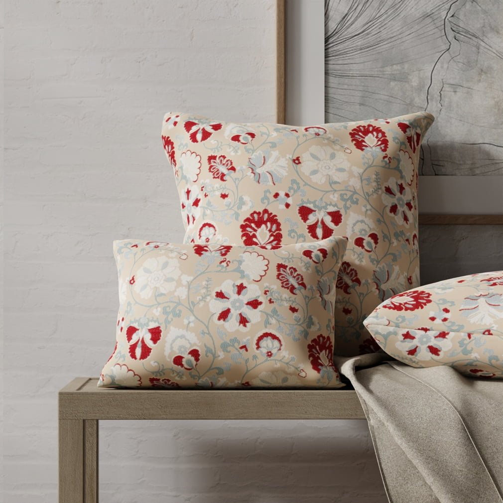 Marcy Red - Folio Fabrics