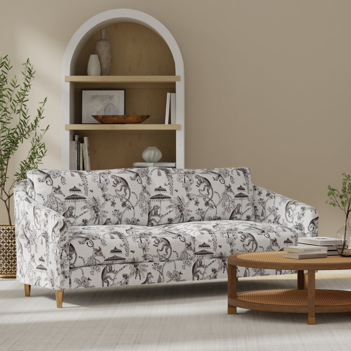 Marinette Carbon - Folio Fabrics