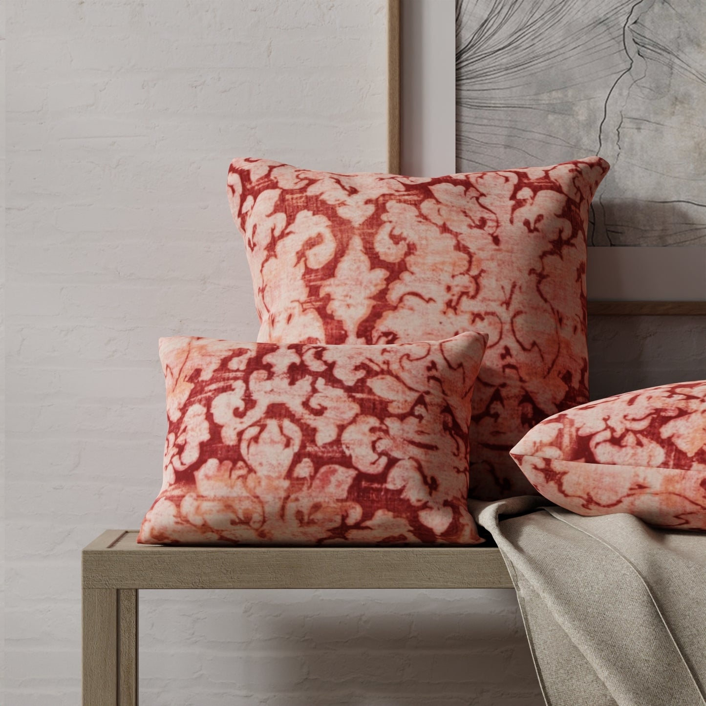 Merchant Crimson - Folio Fabrics