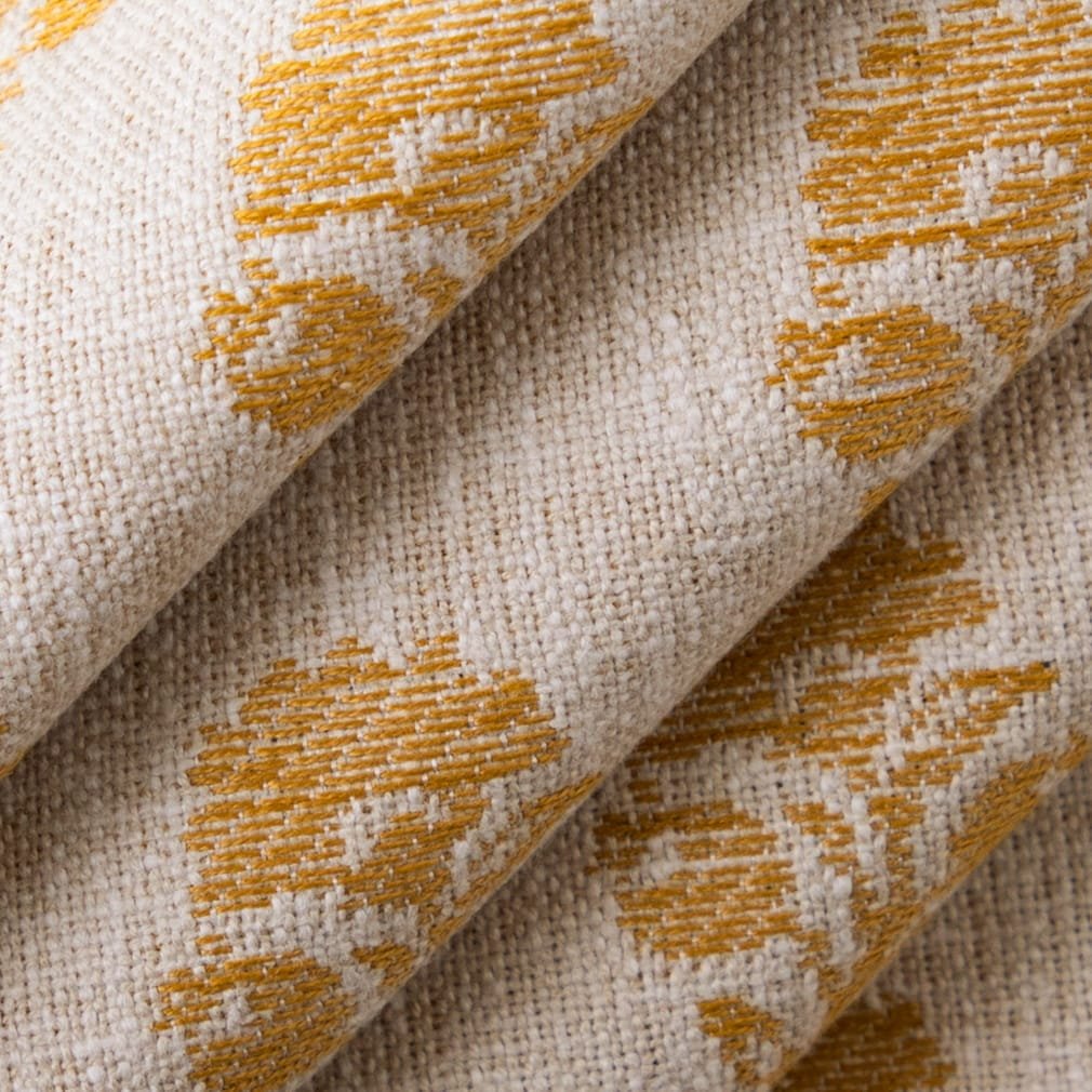 Merit Mustard - Folio Fabrics