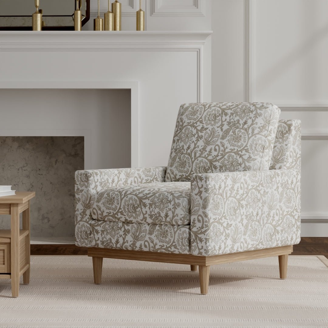 Meriwether Truffle - Folio Fabrics