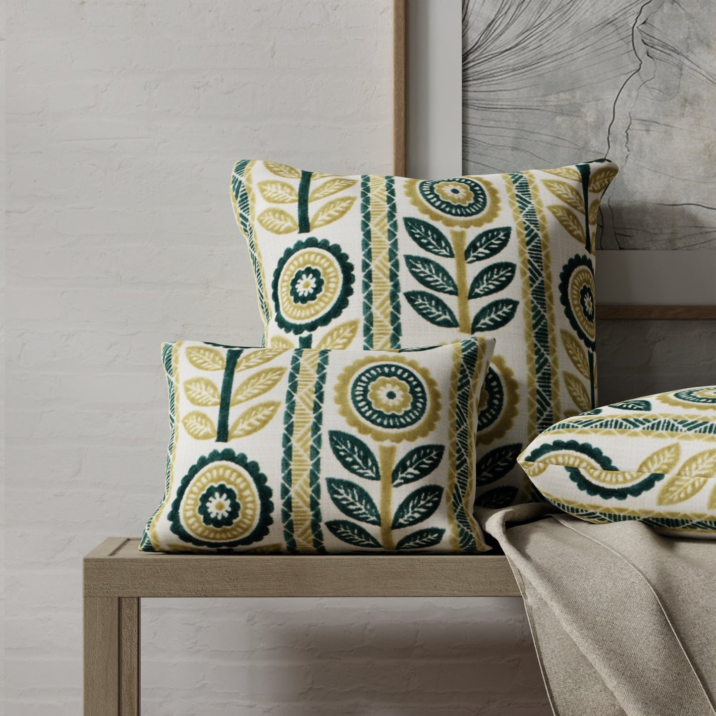 Midland Prussian - Folio Fabrics