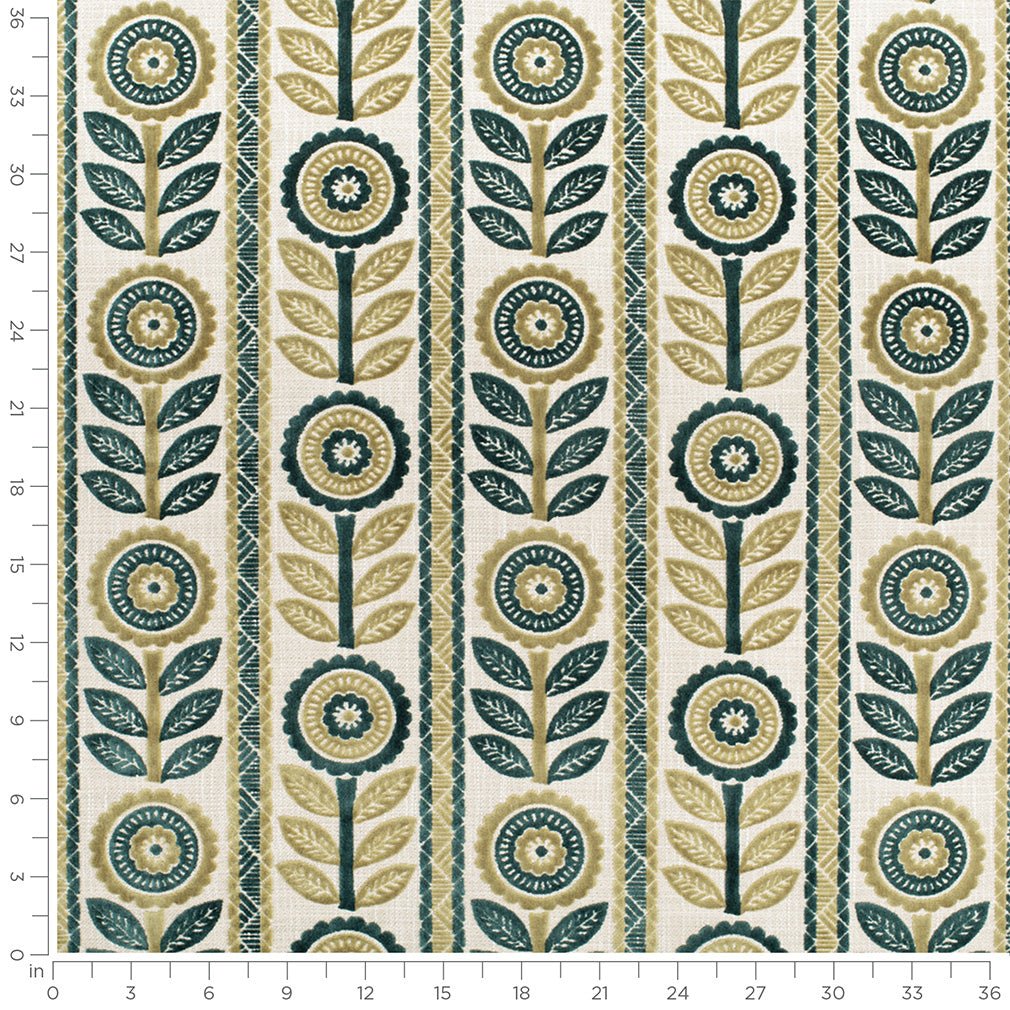 Midland Prussian - Folio Fabrics