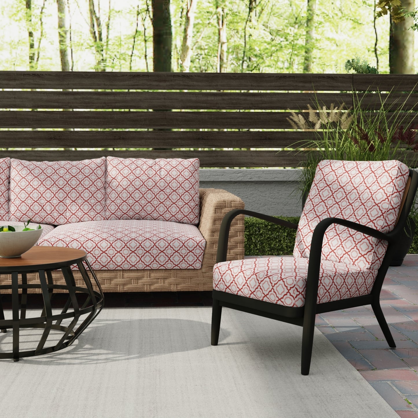 Morgan Strawberry - Folio Fabrics