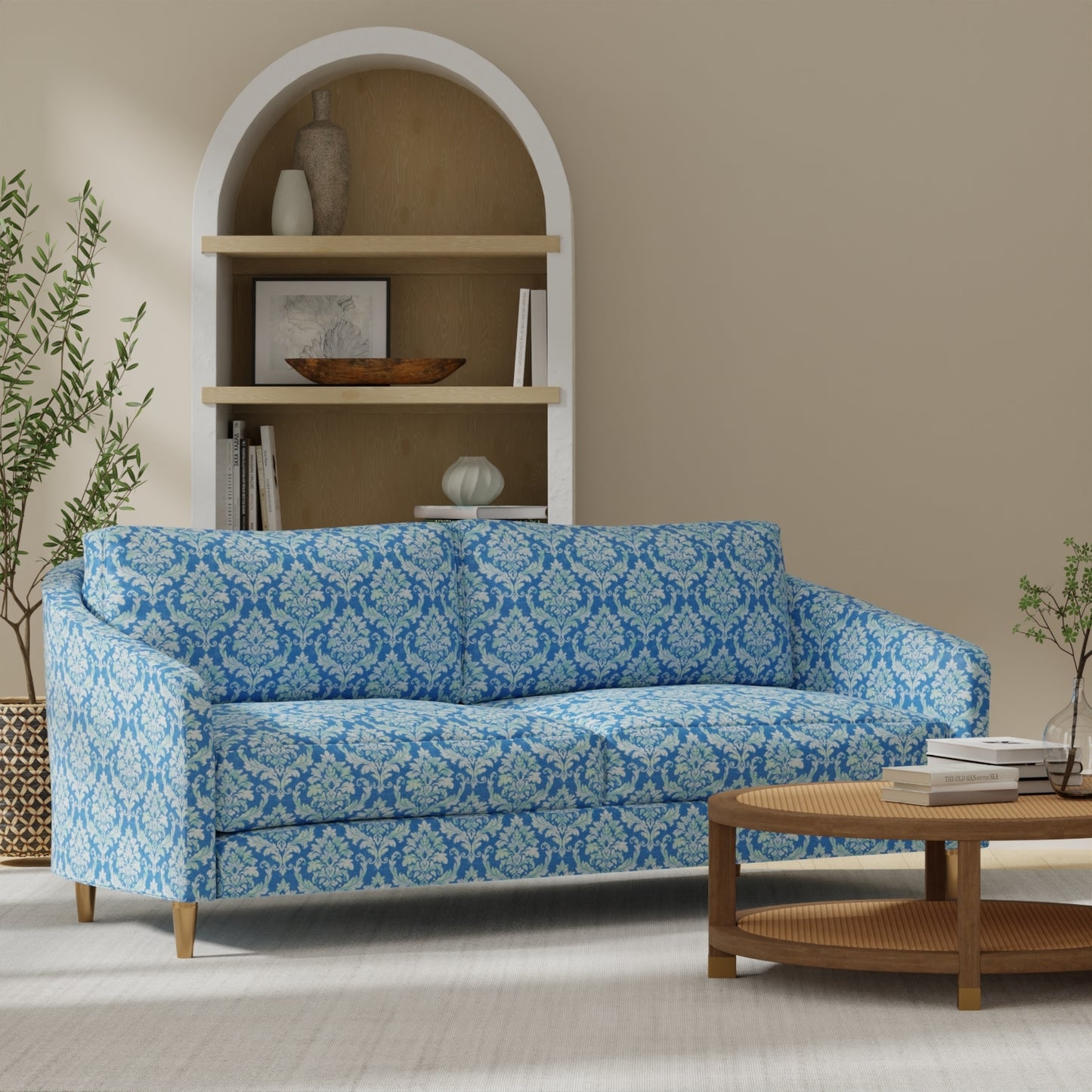Oberlin Cobalt - Folio Fabrics