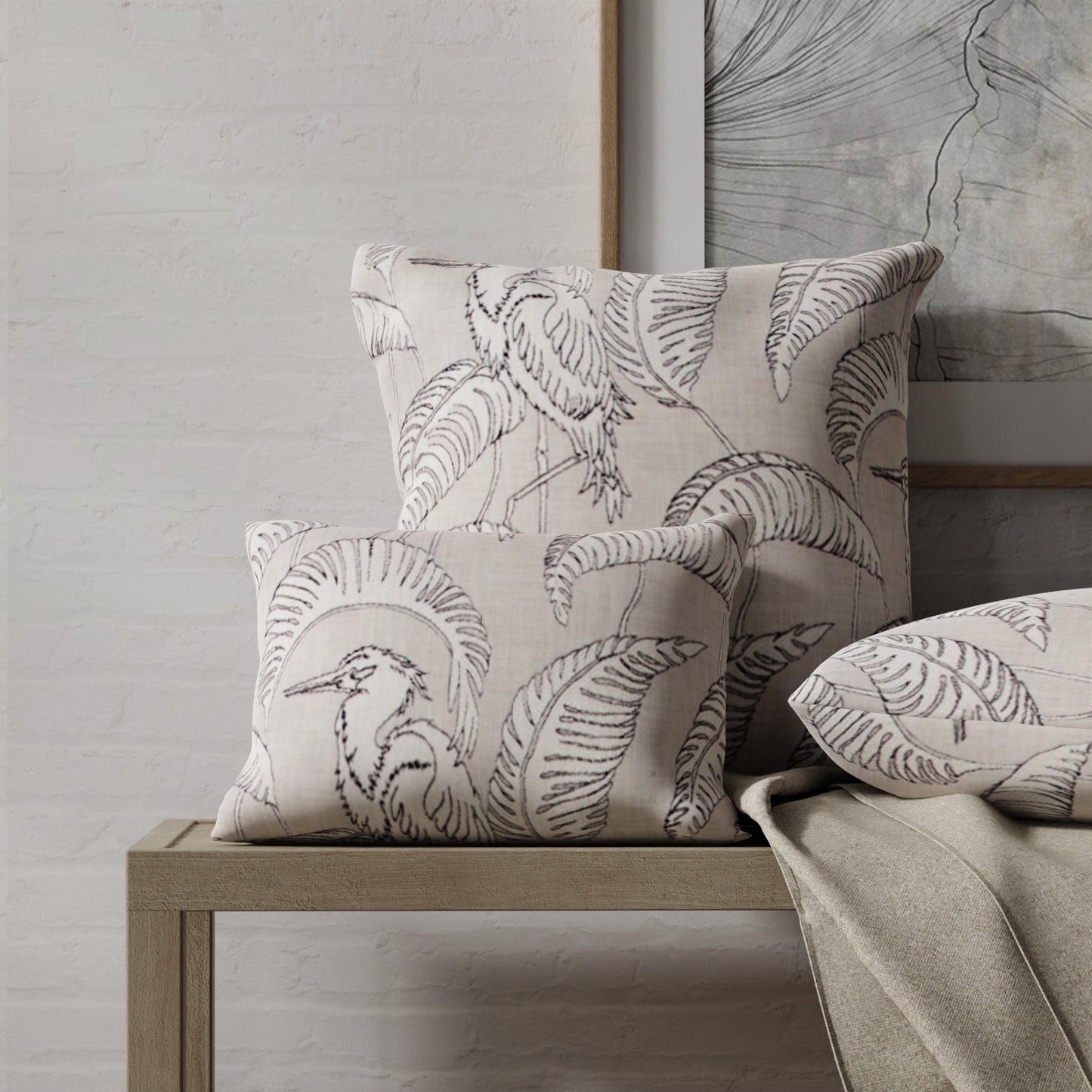 Orleans Pumice - Folio Fabrics