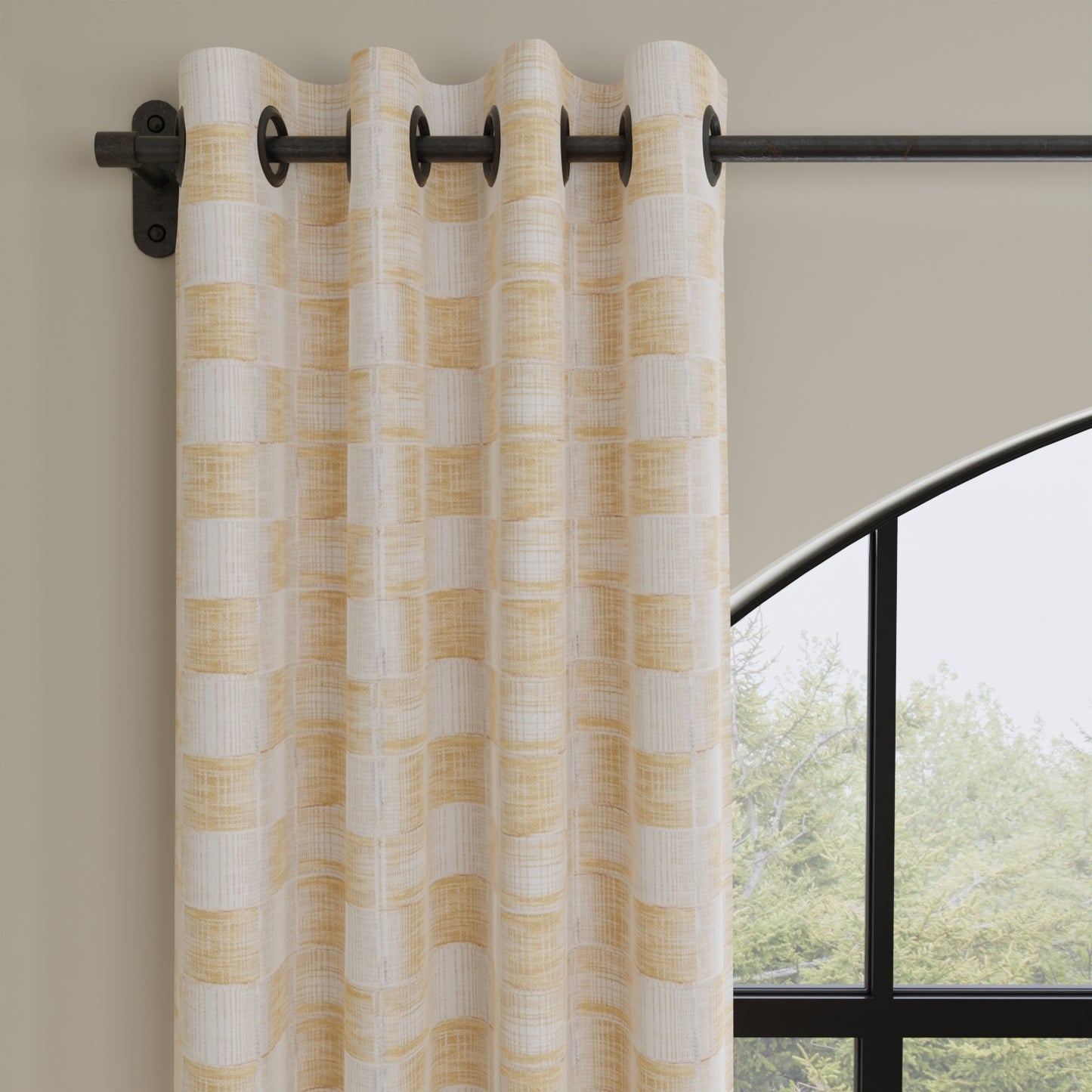 Overton Maize - Folio Fabrics