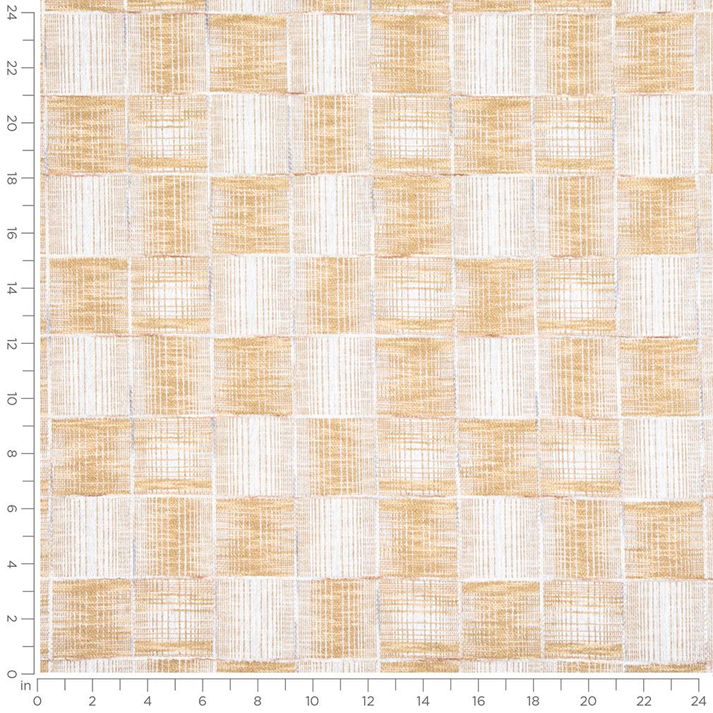 Overton Maize - Folio Fabrics