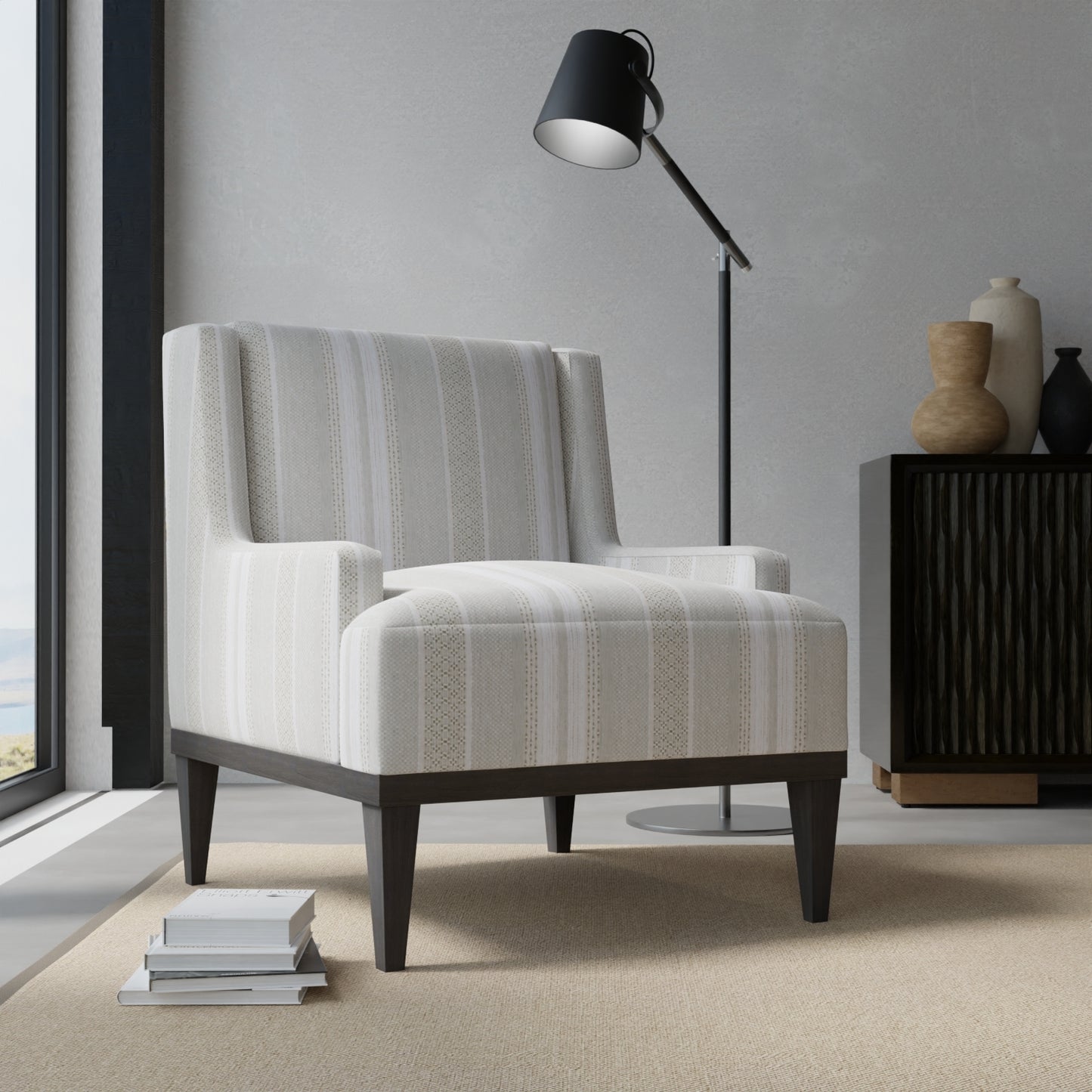 Pullman Zinc - Folio Fabrics