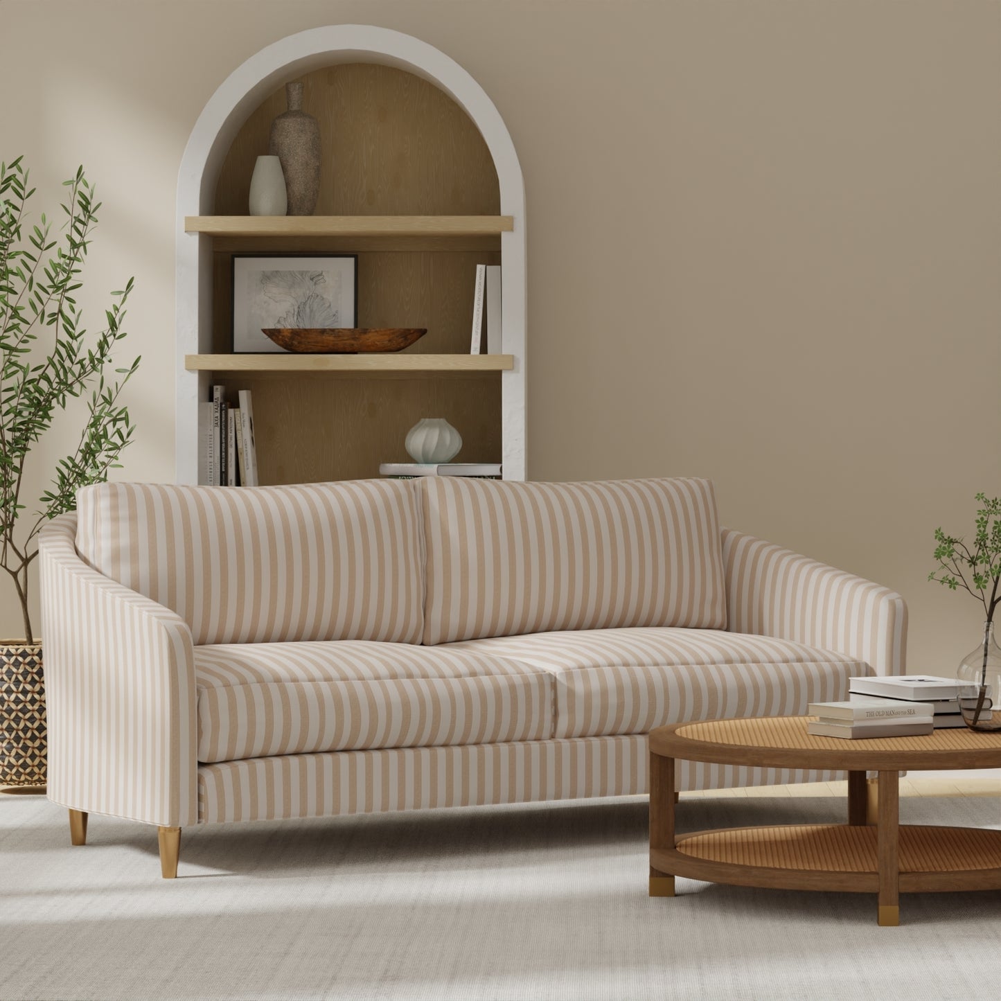 Riven Biscuit - Folio Fabrics