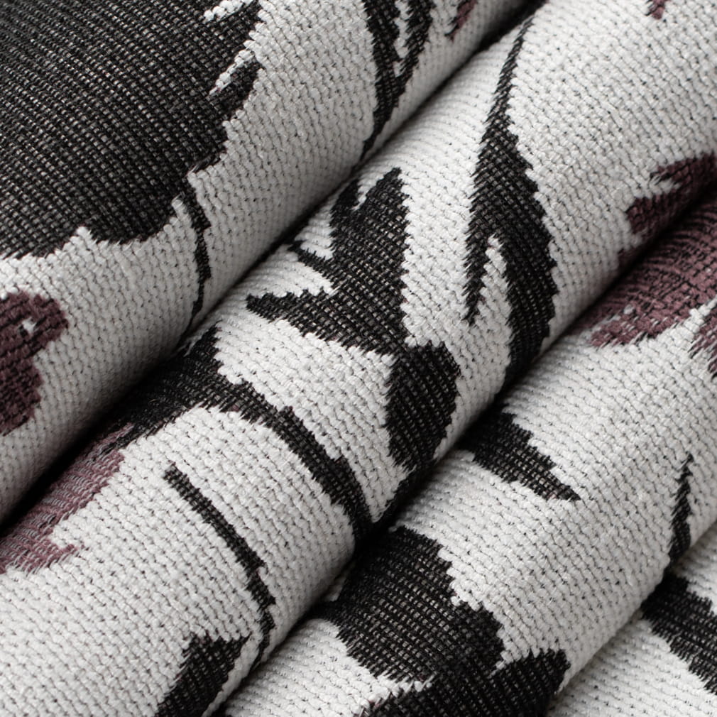 Robbie Aubergine - Folio Fabrics