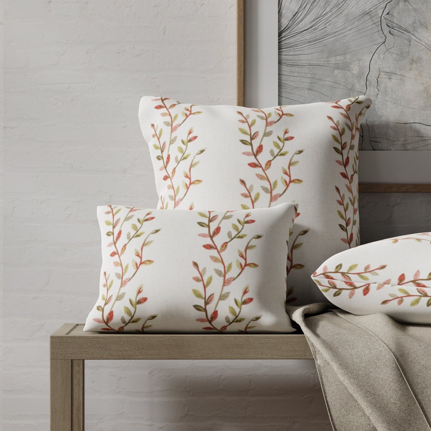 Saba Rosewood - Folio Fabrics