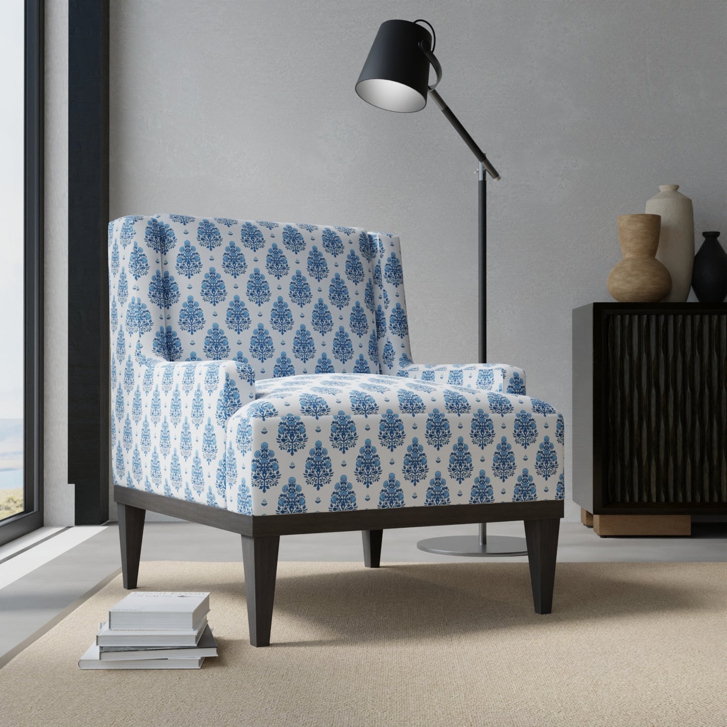 Seraphina Lapis - Folio Fabrics